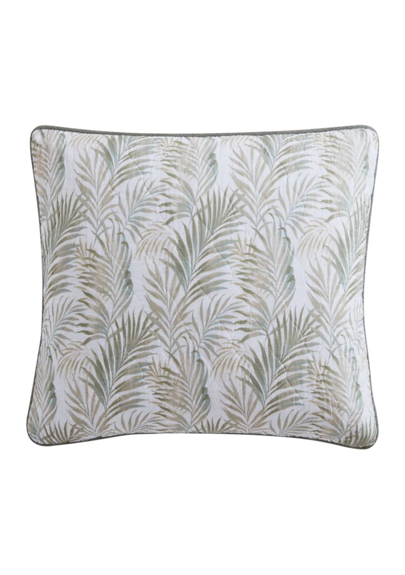 Maui Palm 3-Piece Cotton Quilt Set