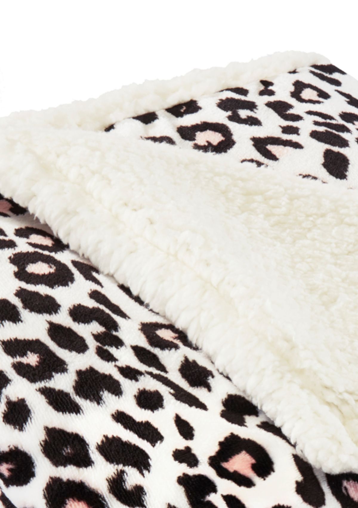 Betseys Leopard Pink Plush Blanket