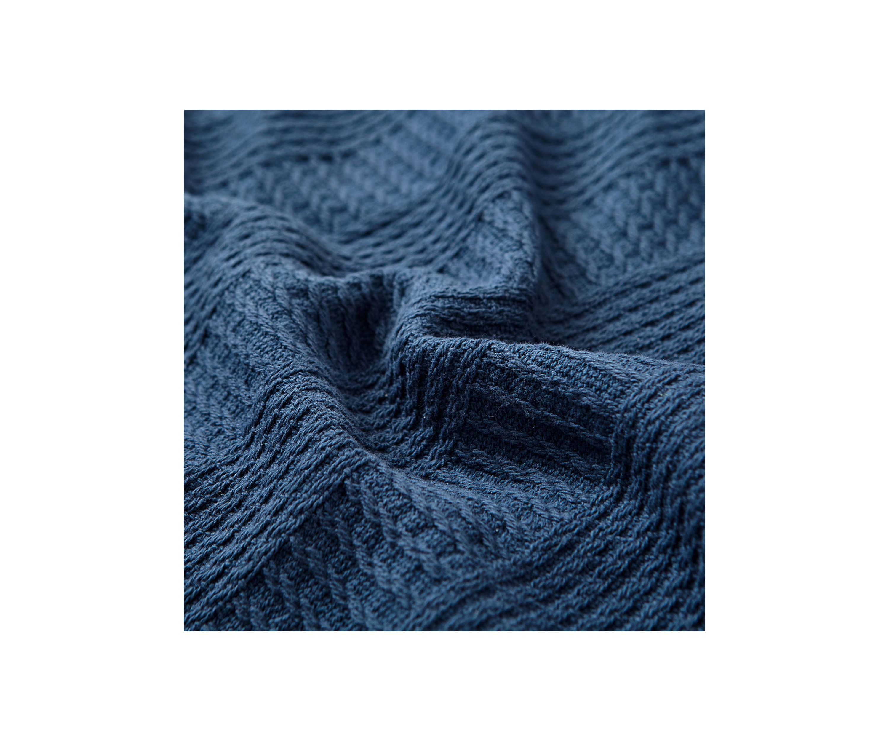 Rope Stripe Cotton Blanket