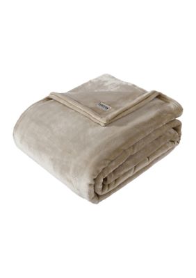 Reaction Solid Ultra Soft Plush 1-Piece Full/Queen Blanket