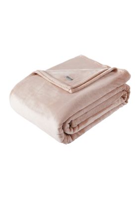 Kenneth Cole Reaction Solid Ultra Soft Plush 1-Piece Full/Queen Blanket