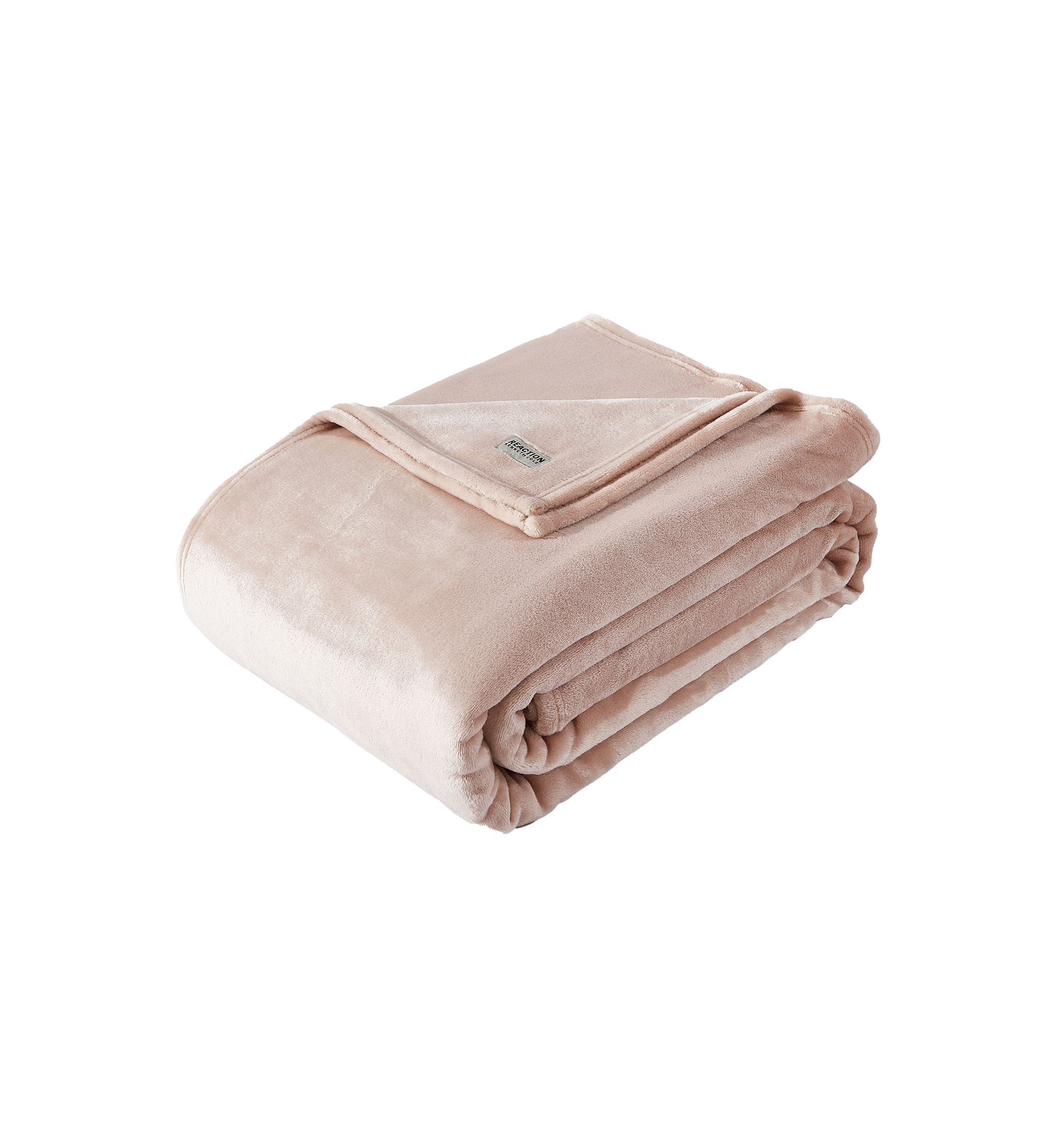 Reaction Solid Ultra Soft Plush 1-Piece Full/Queen Blanket