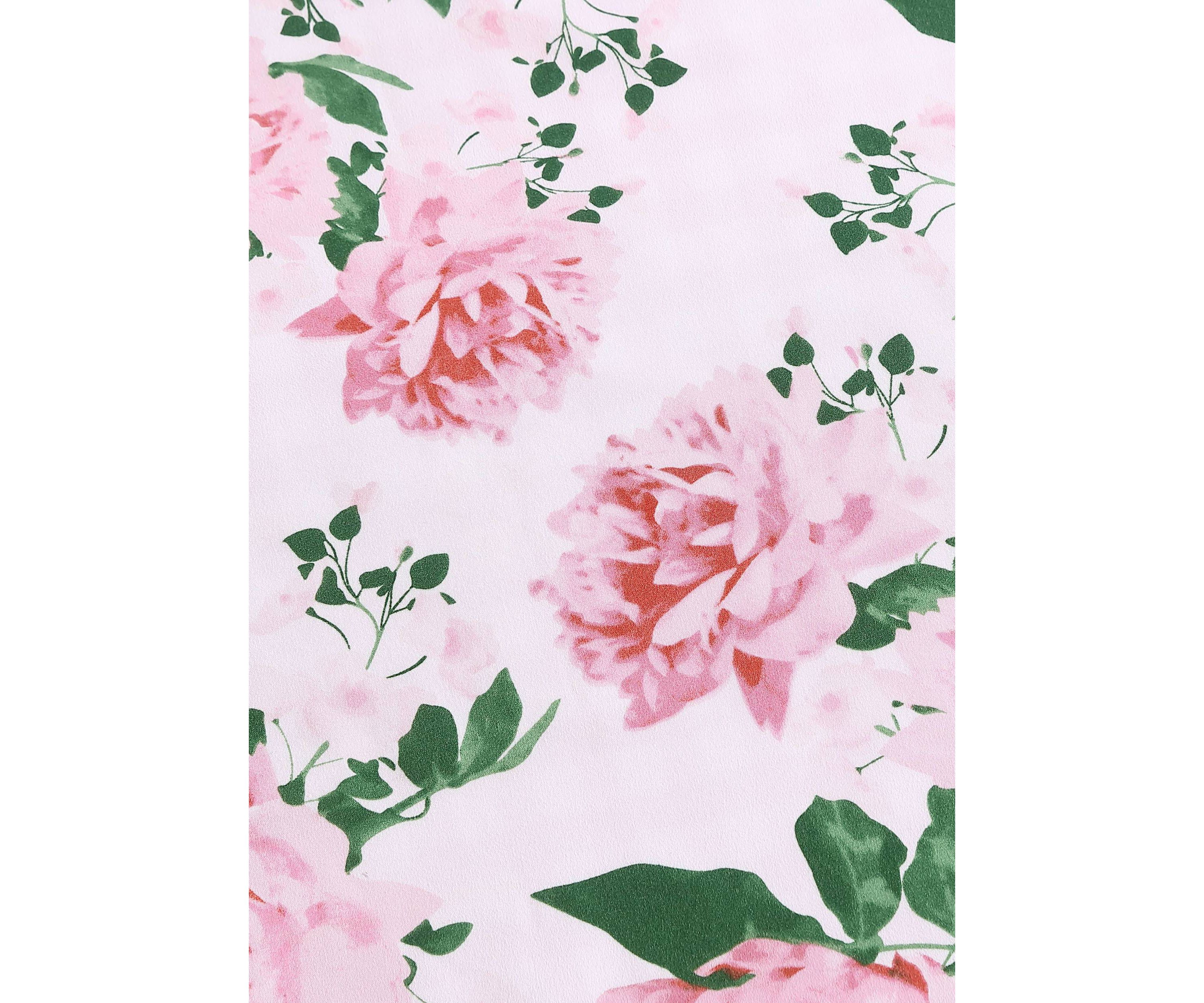 Blooming Roses Cotton Duvet Cover Set