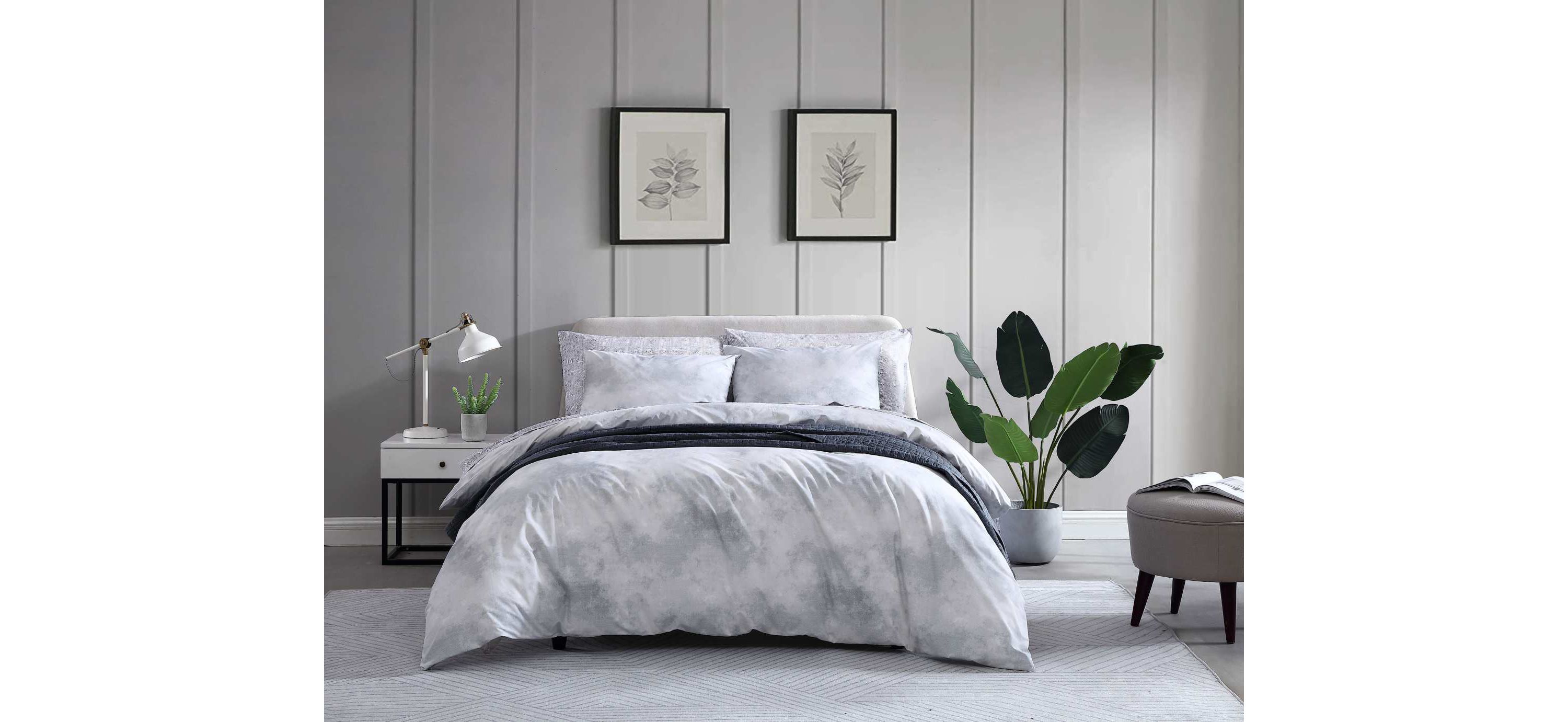 Koto Clouds Cotton Duvet Cover Set