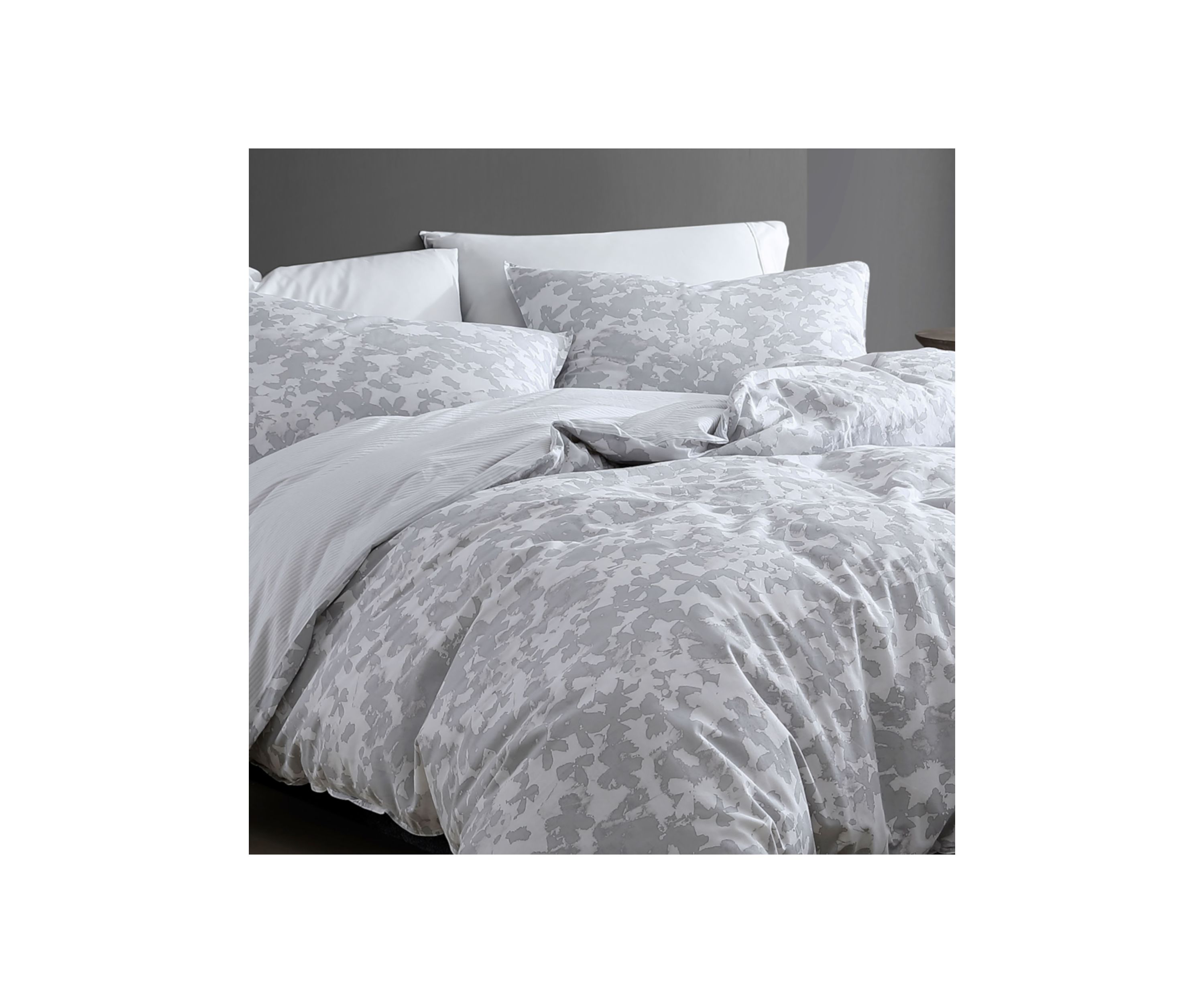 Merrion 3-Piece Geometric Organic Cotton Duvet Cover Set