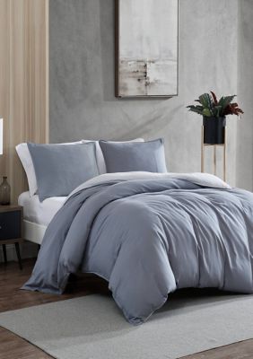 Nila 3-Piece Cotton Duvet/Sham Set