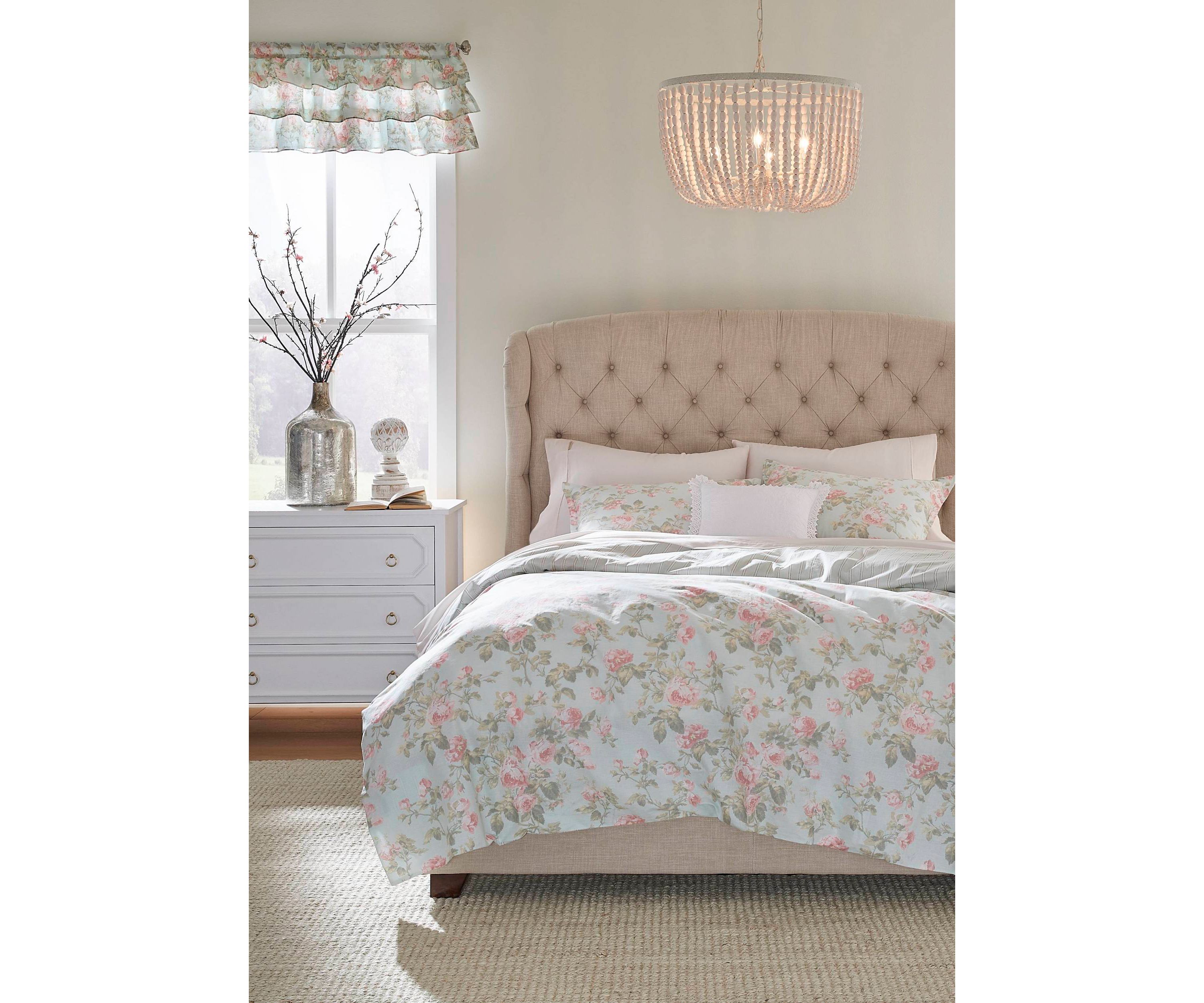 Madelynn 2-Piece Floral Cotton Duvet Set