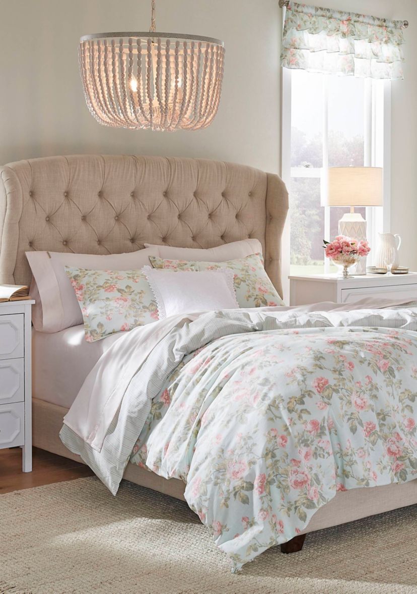 Madelynn 2-Piece Floral Cotton Duvet Set