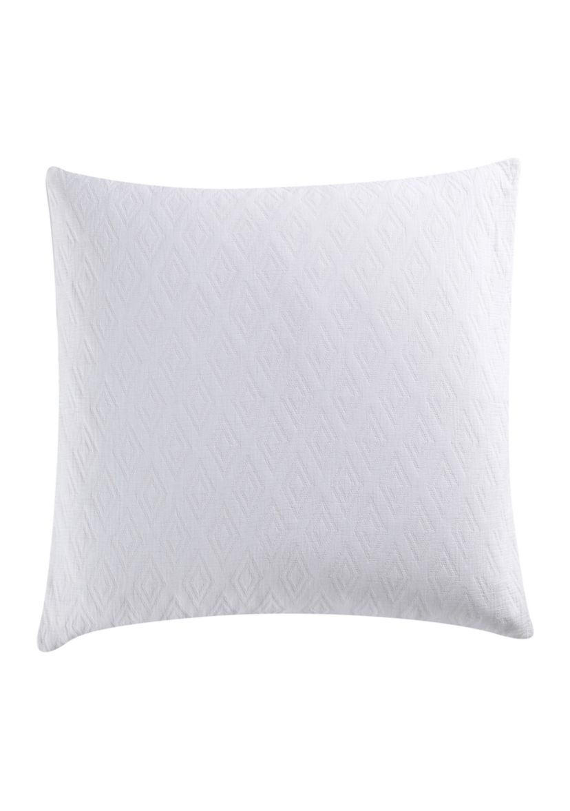 Double Diamond 3-Piece Cotton Blend Duvet Cover Set