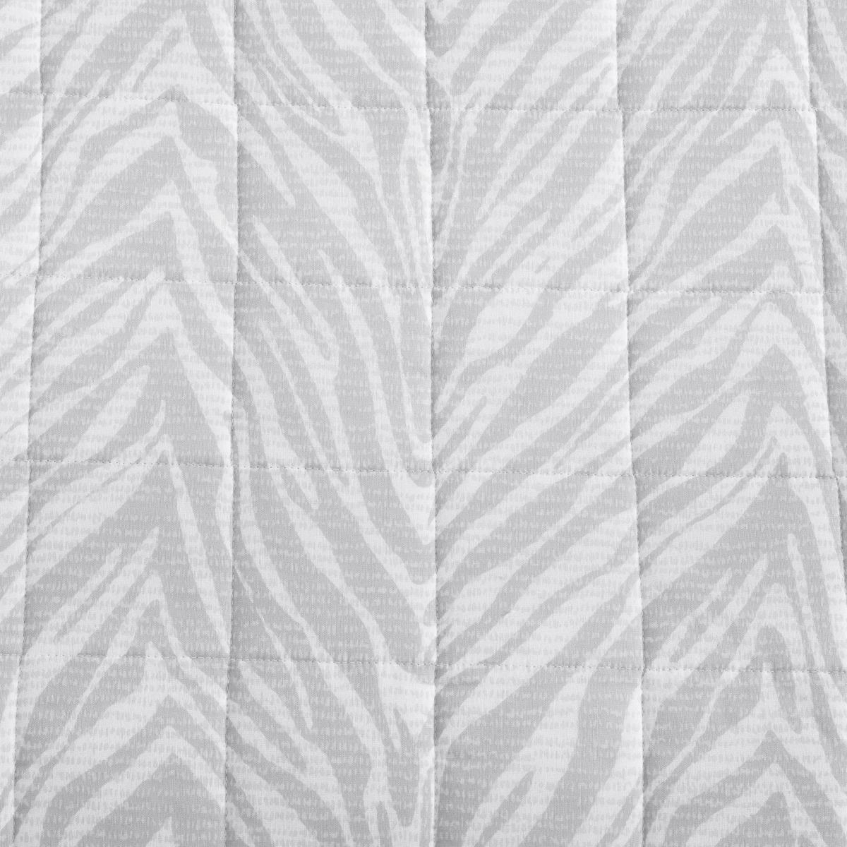 Urban Zebra Cotton Quilt-Sham Set