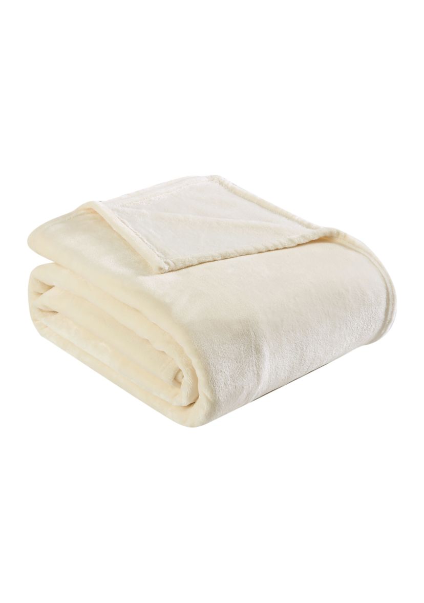 Ultra Soft Plush 1-Piece Solid Blanket