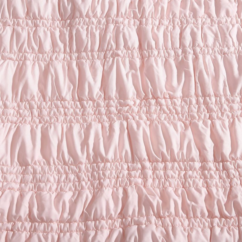 Scrunch Stripe Microfiber Quilt-Sham Set