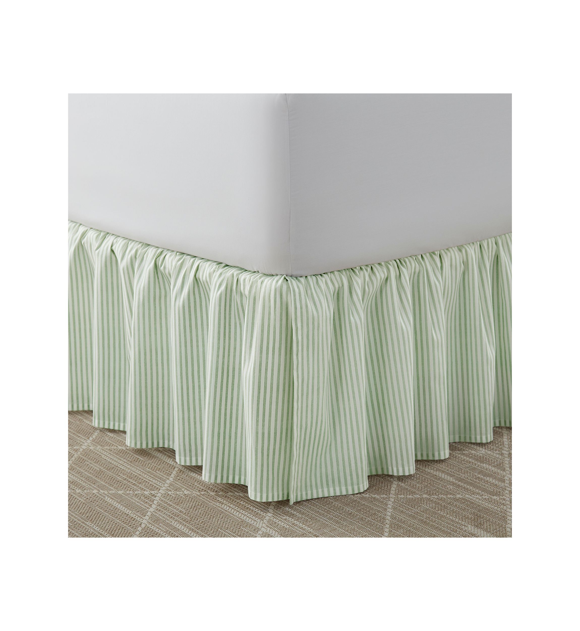 LA Classics Ruffled Cotton Bedskirt