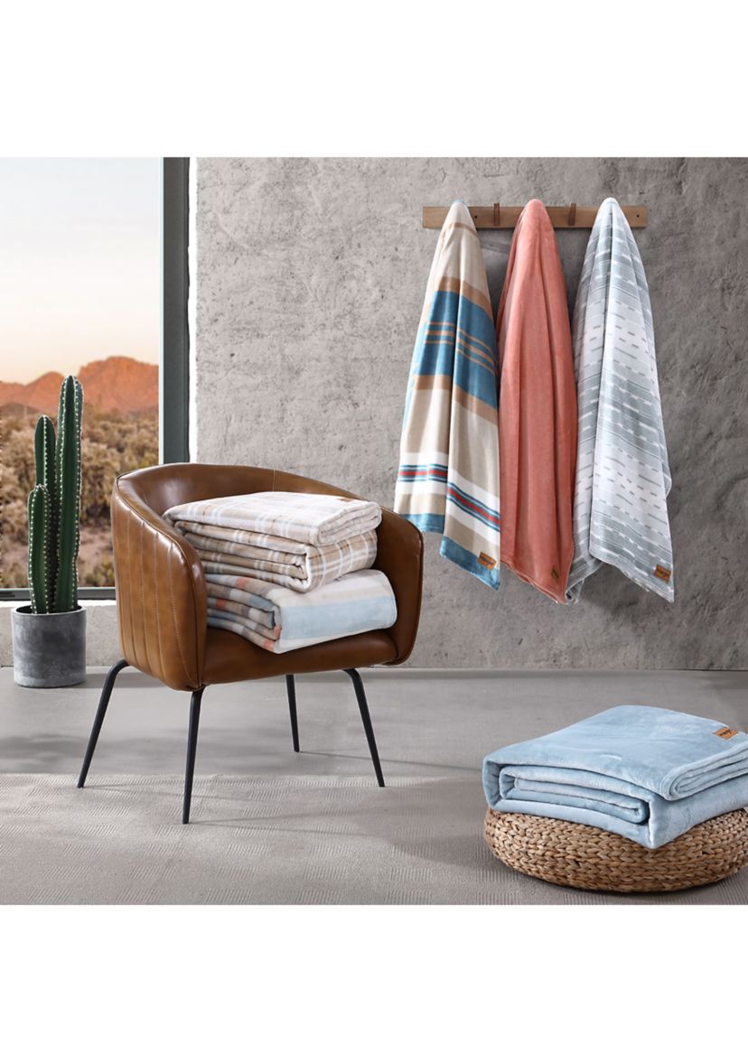 Glen Canyon Stripe Microfiber Blanket