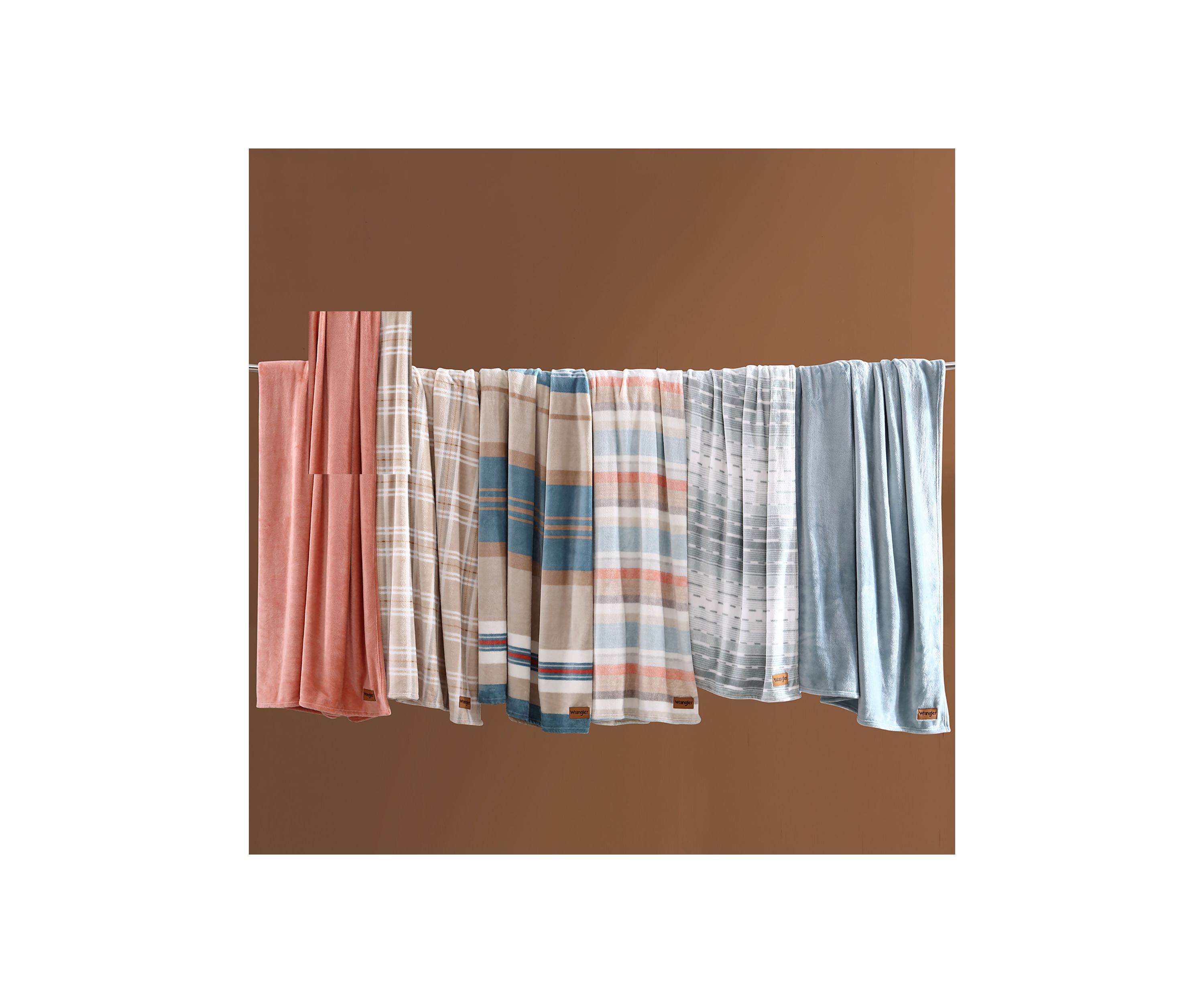 Glen Canyon Stripe Microfiber Blanket
