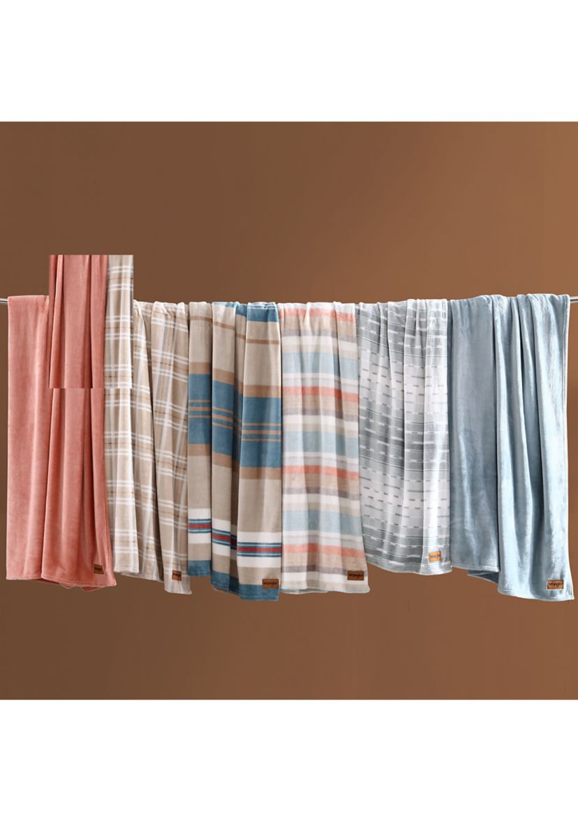 Glen Canyon Stripe Microfiber Blanket