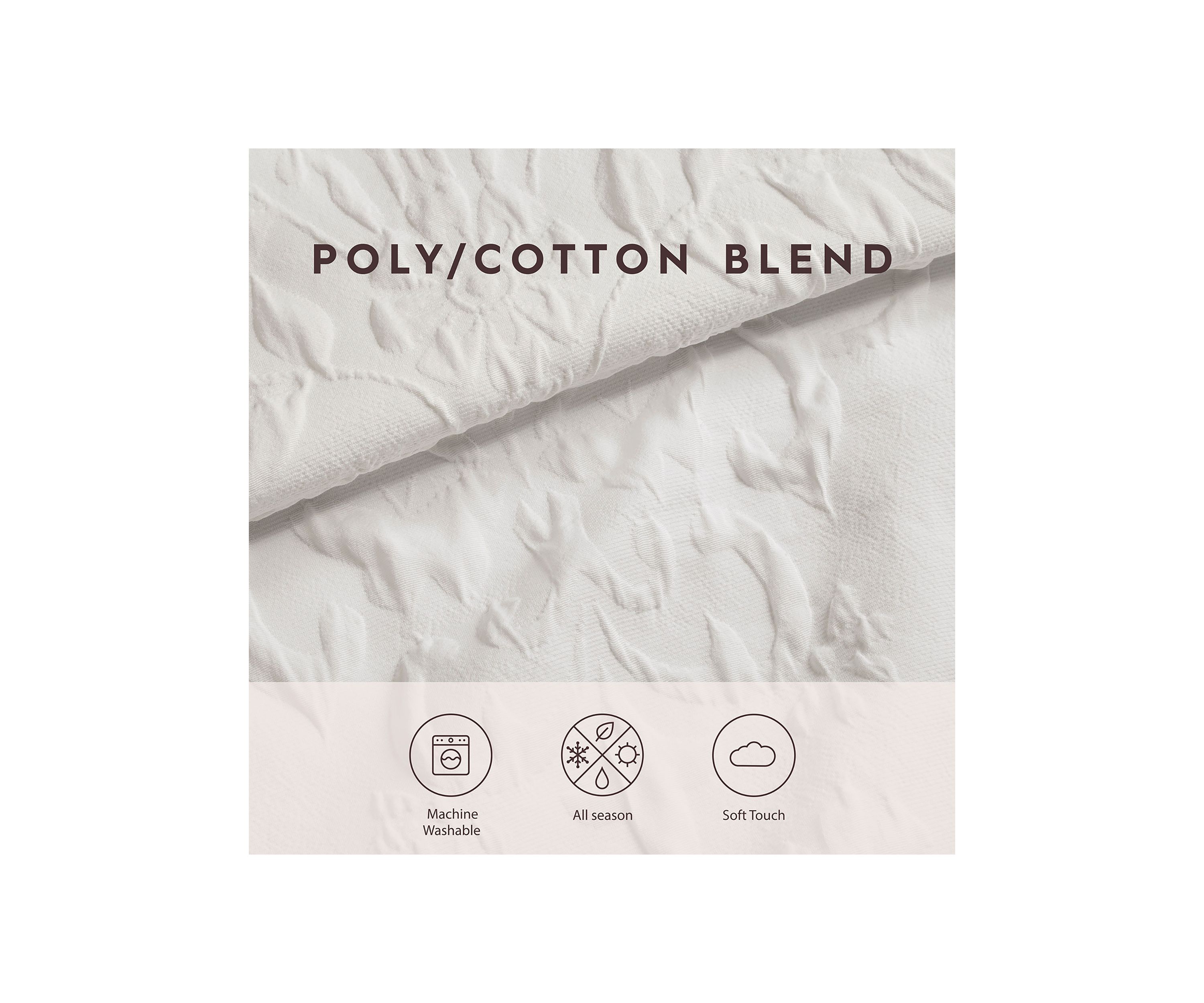 Rowland Cotton Blend 2 Piece- Duvet Cover Set