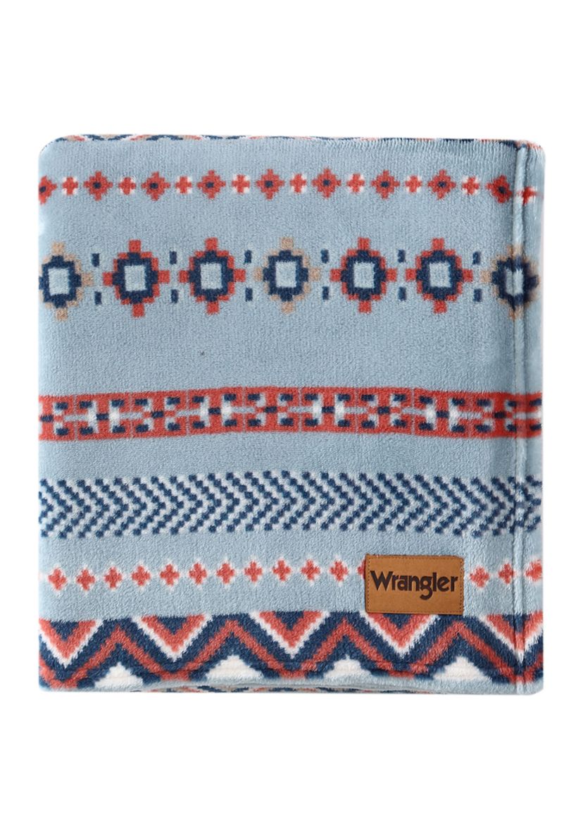 Diamond Trail Microfiber Throw Blanket