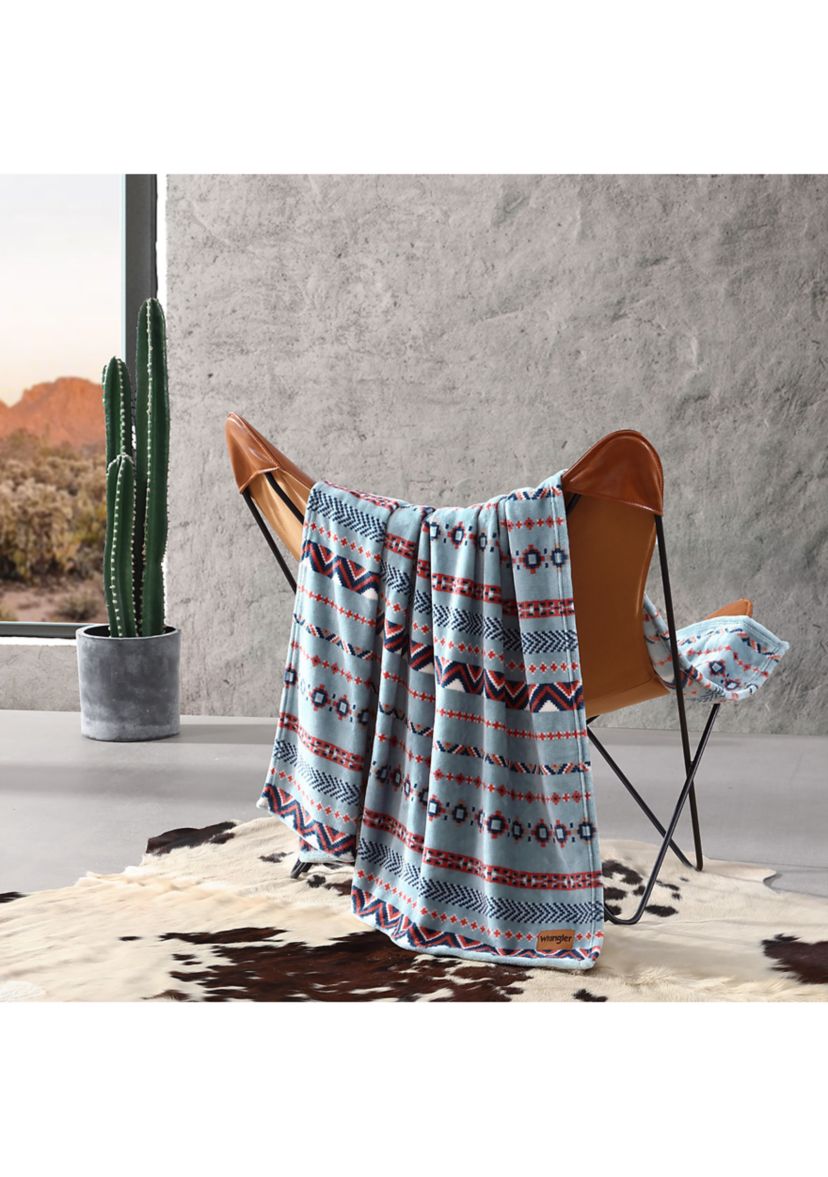 Diamond Trail Microfiber Throw Blanket