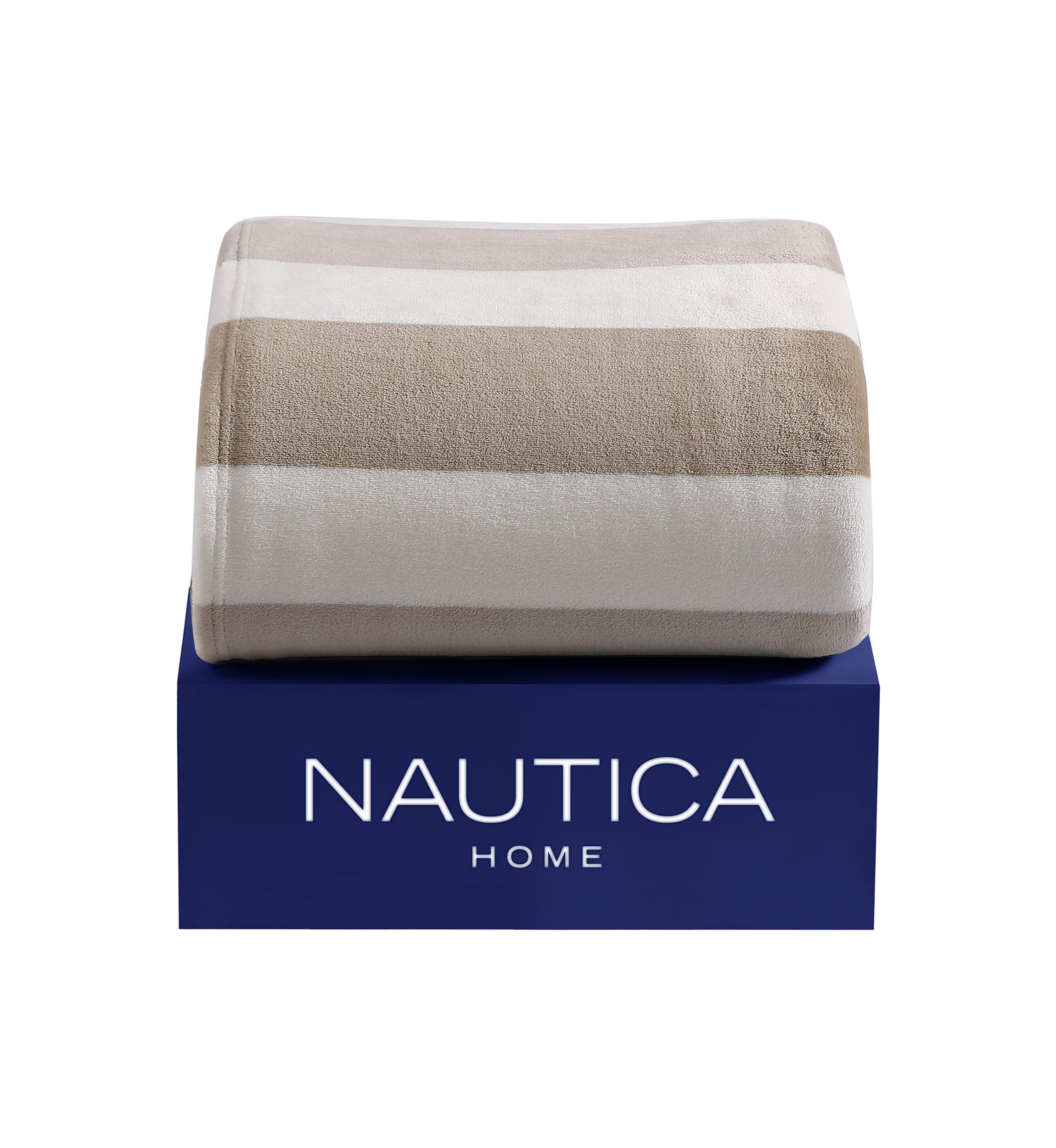 Awning Stripe Ultra Soft Plush Fleece - Blanket
