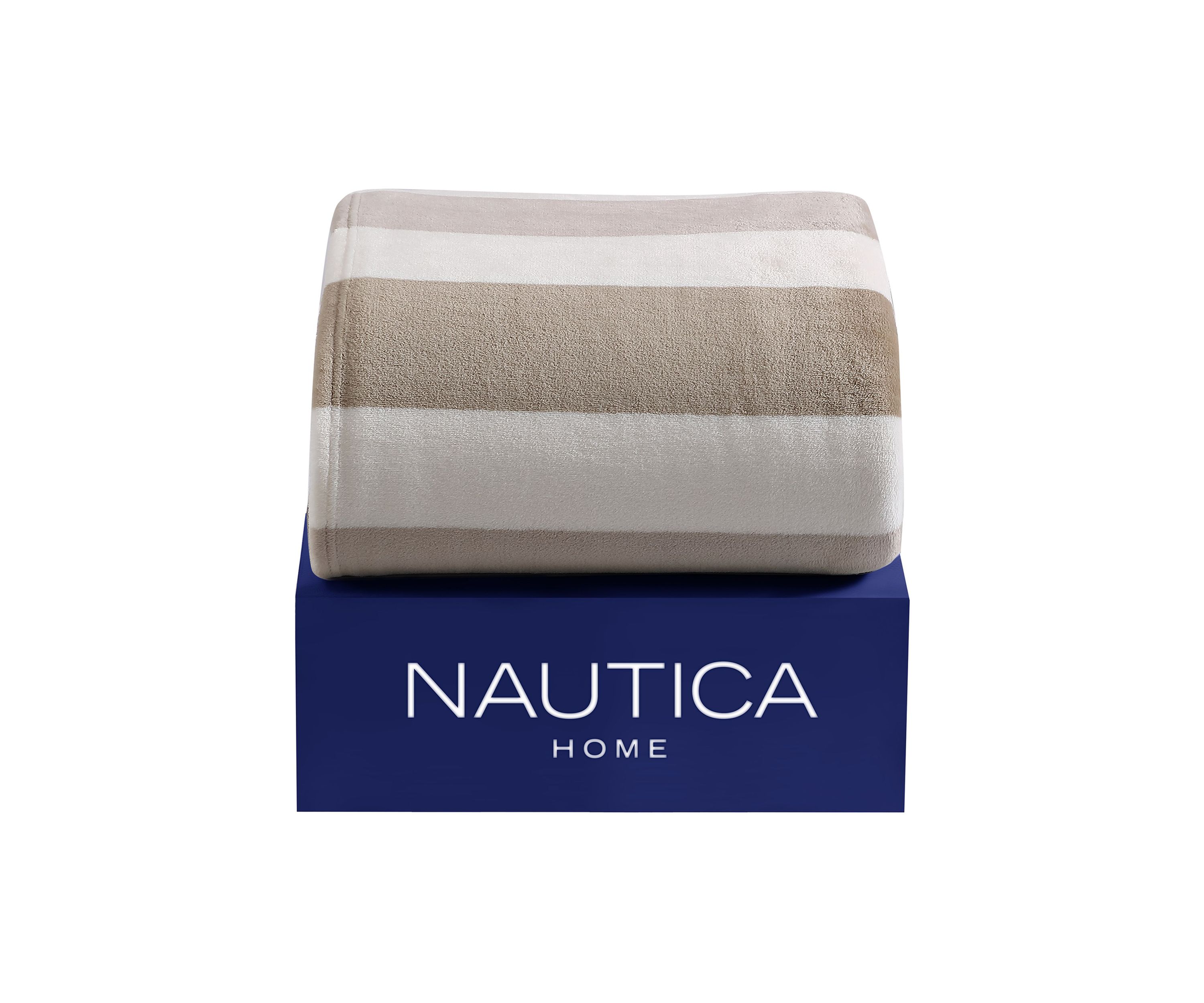 Awning Stripe Ultra Soft Plush Fleece - Blanket