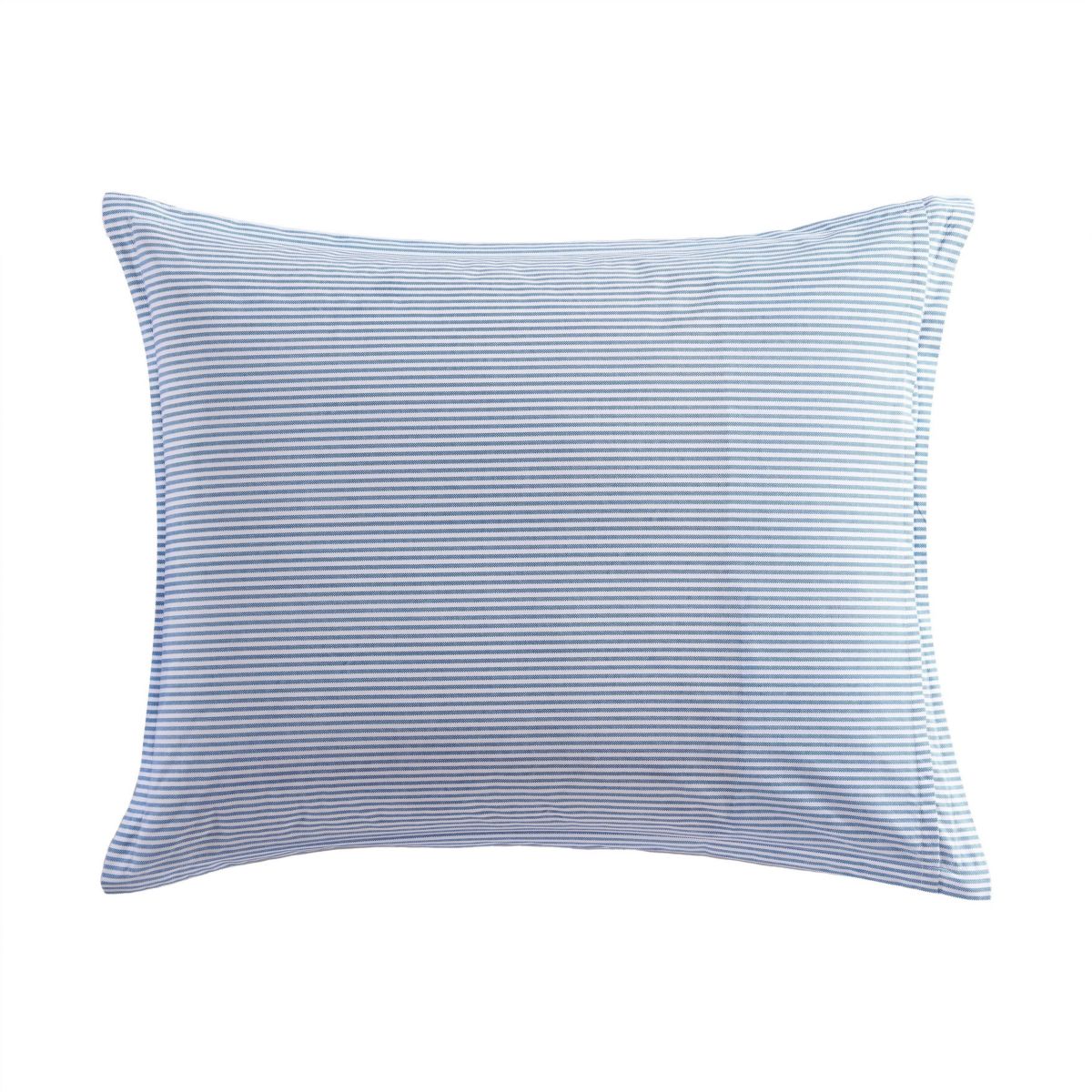 Oxford Stripe 100% Cotton Percale 3 Piece Duvet Cover Set