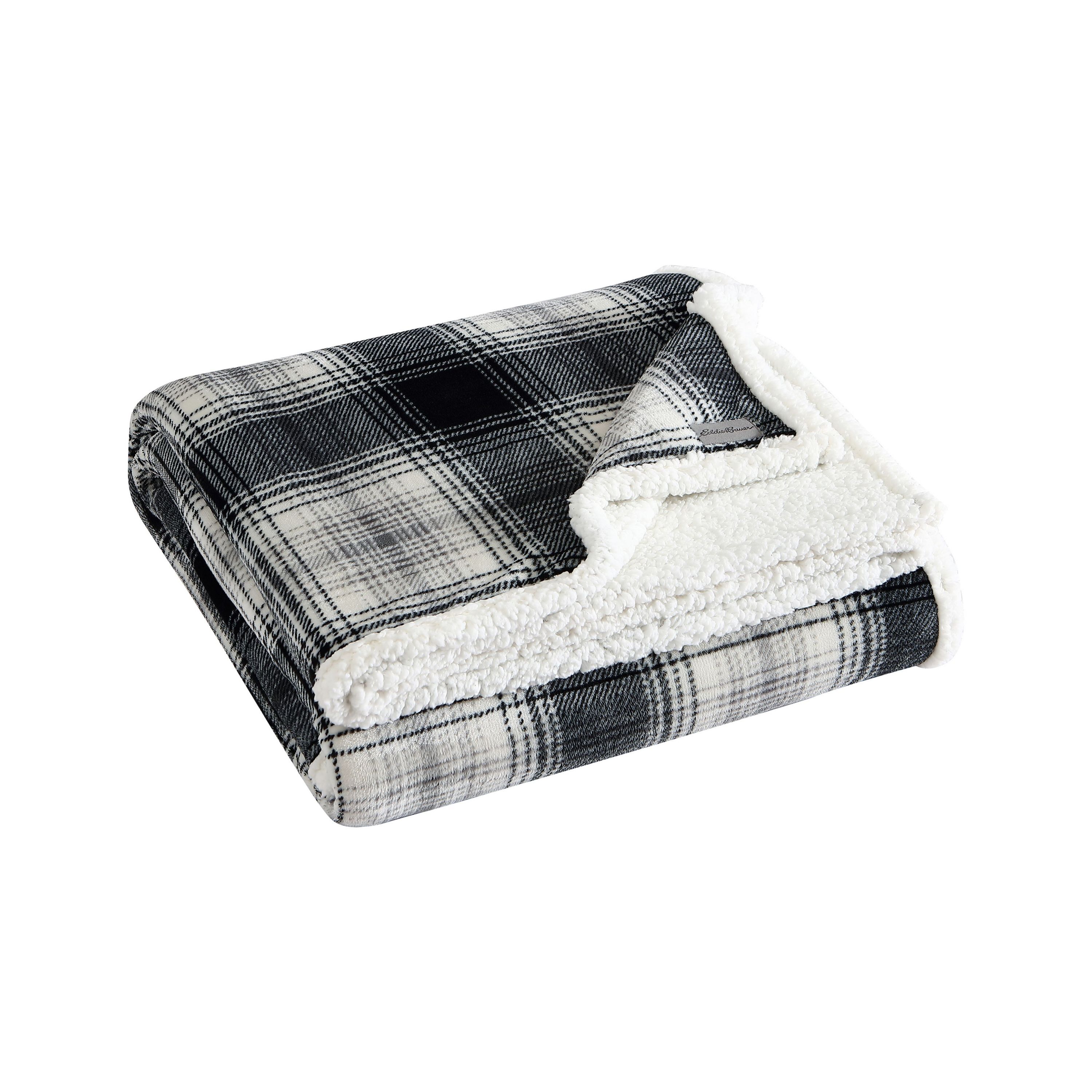 Vail Plaid Ultra Soft Plush Fleece Blanket
