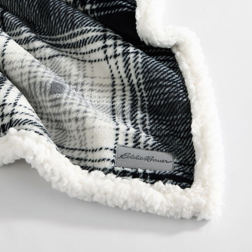 Vail Plaid Ultra Soft Plush Fleece Blanket