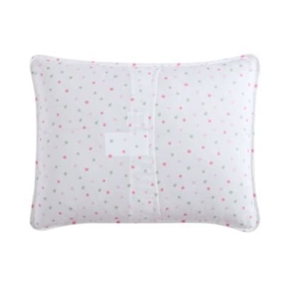 Laura Ashley Ellyn Lightweight Microfiber- 3 Piece- Reversible Quilt Set, Pink