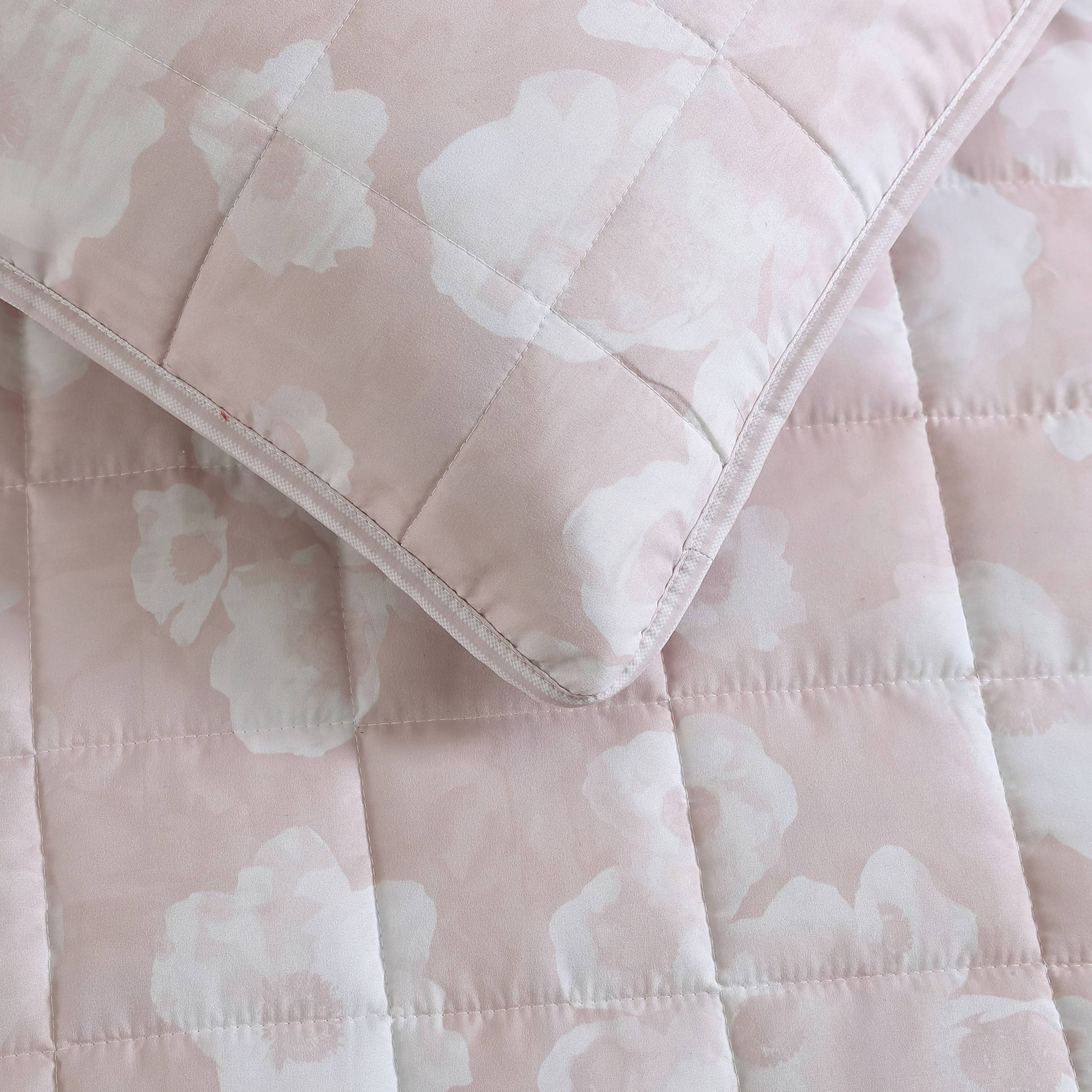 Madison Floral Microfiber Quilt-Sham Set
