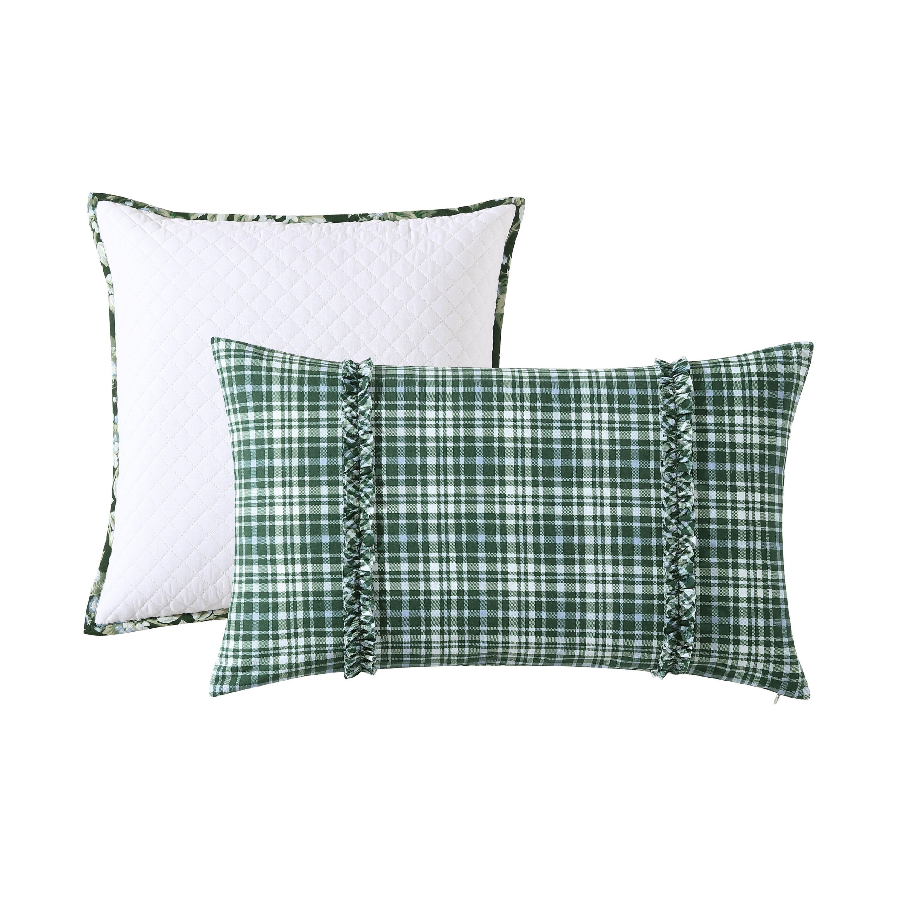 Bramble Floral 100% Cotton- 7 Piece- Comforter Bedding Set