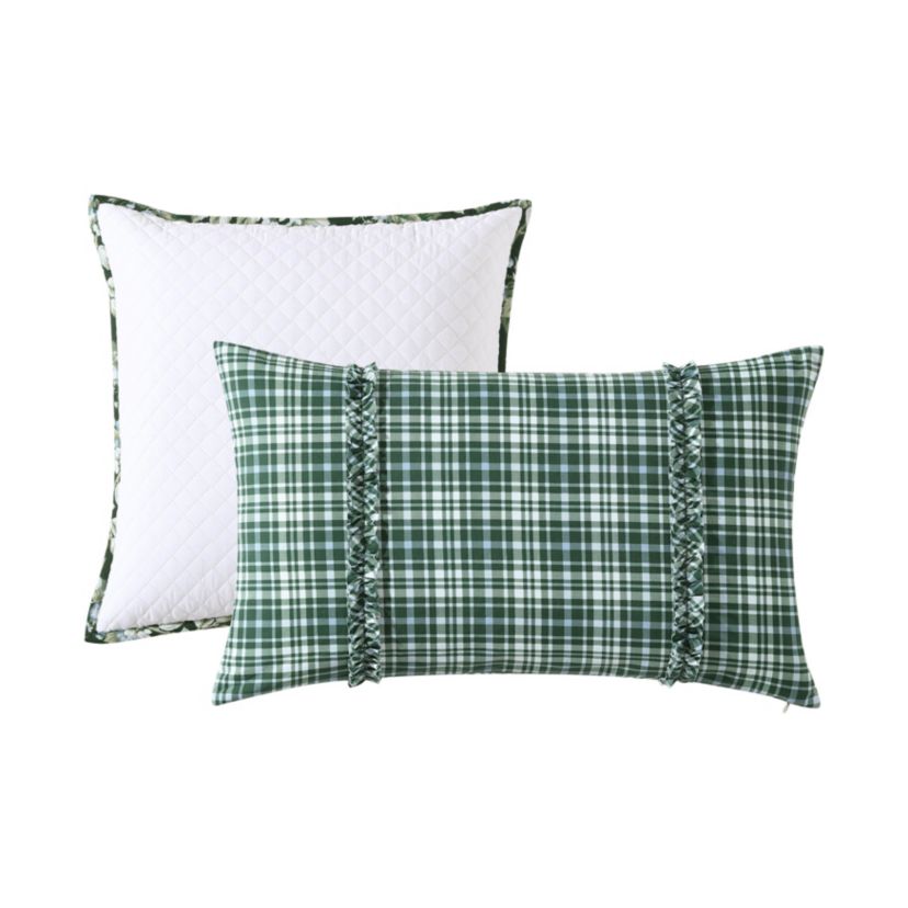 Bramble Floral 100% Cotton- 7 Piece- Comforter Bedding Set