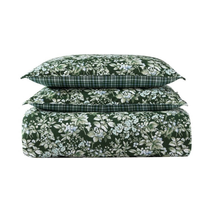 Bramble Floral 100% Cotton- 7 Piece- Comforter Bedding Set