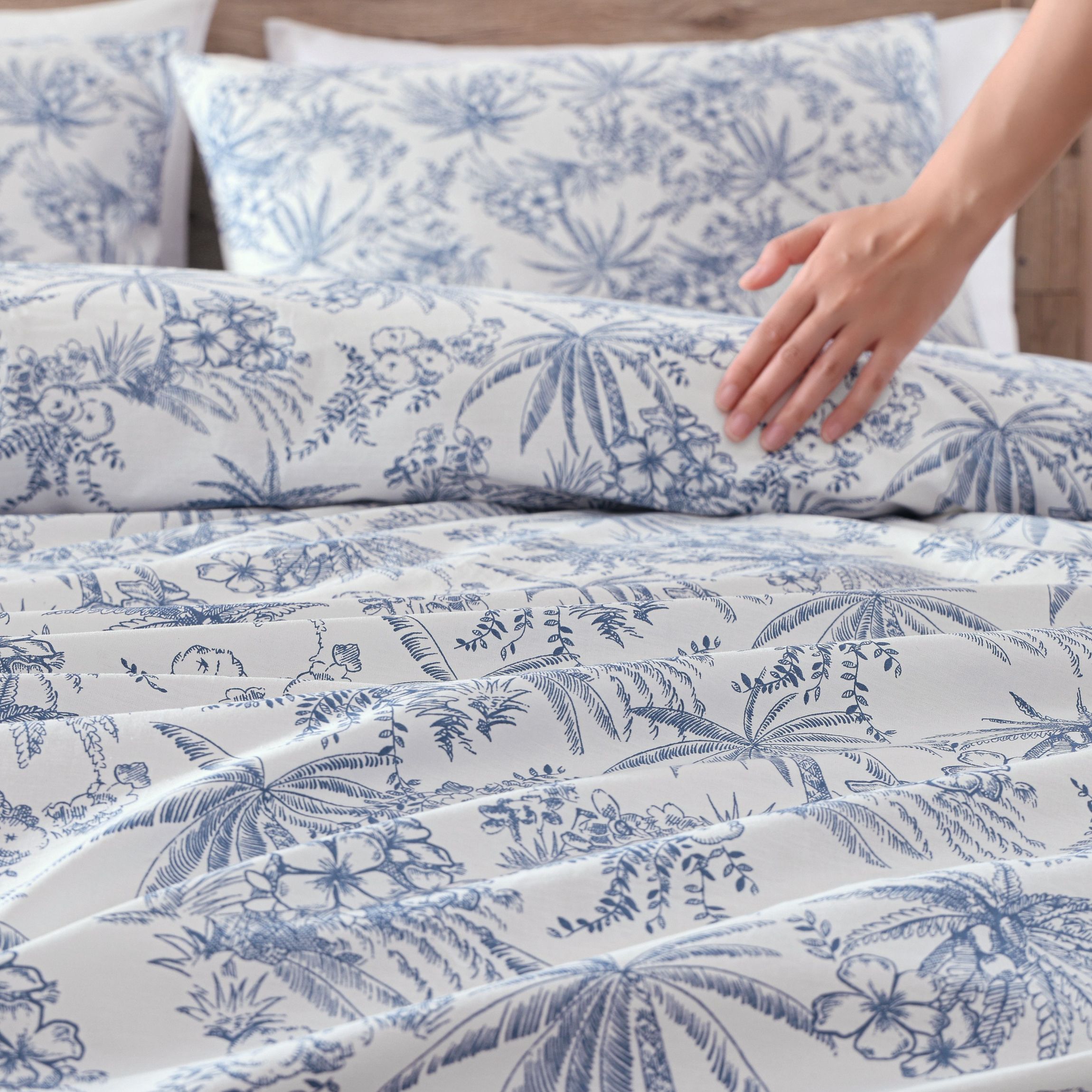 Pen And Ink 100% Cotton Duvet Cover Set