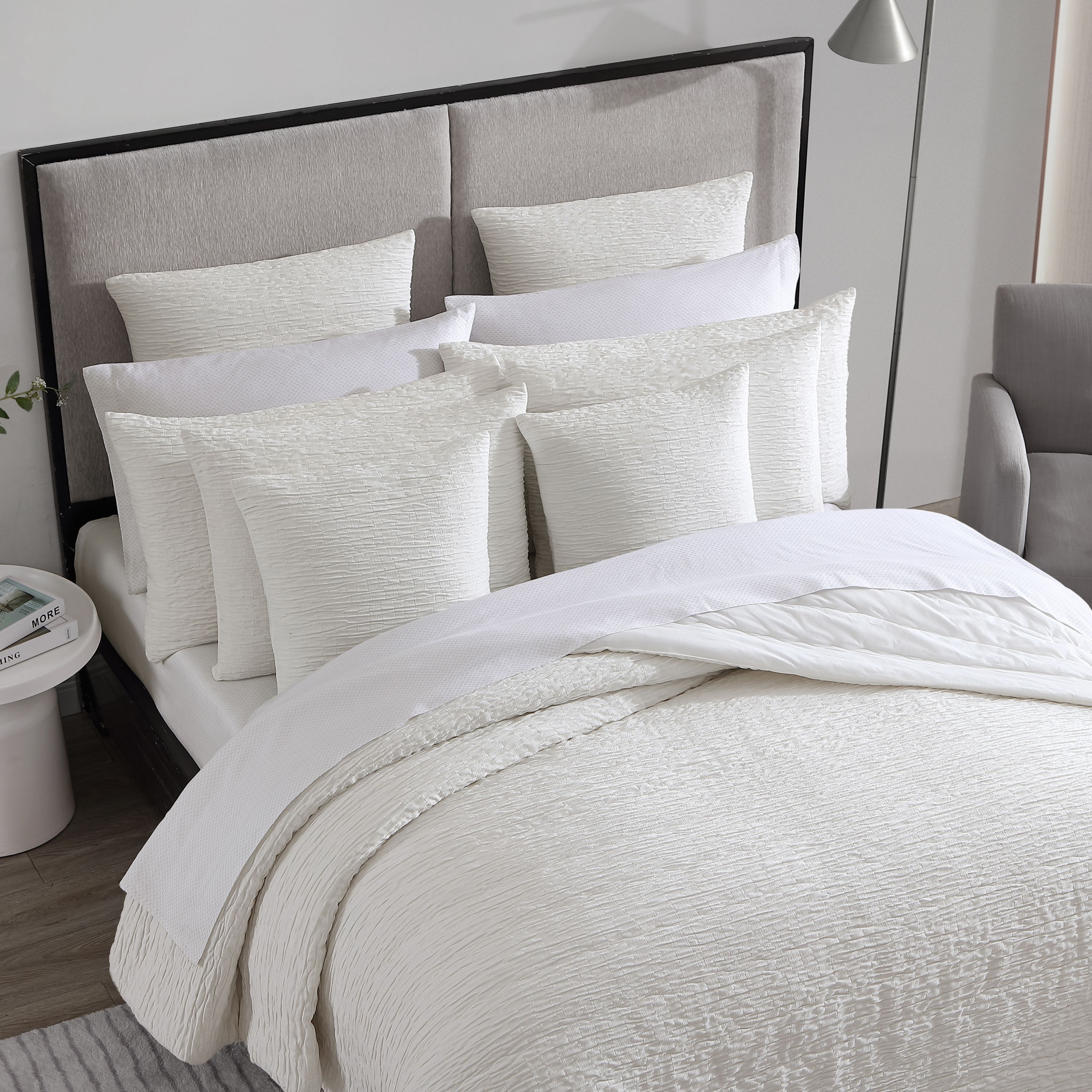 Ruched Chenille Chenille- 2 Piece- Sham