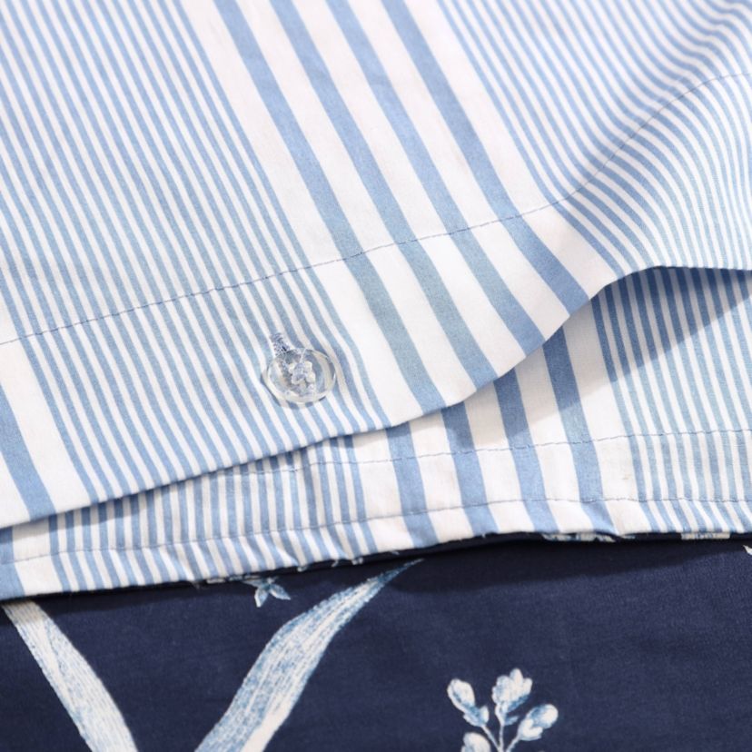 Branch Toile 100% Cotton- 7 Piece- Duvet Cover Bonus Set