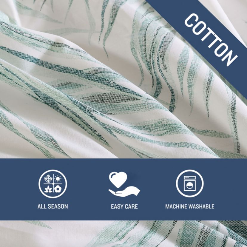 Canyon Palms 100% Cotton- 3 Piece- Duvet Cover Set