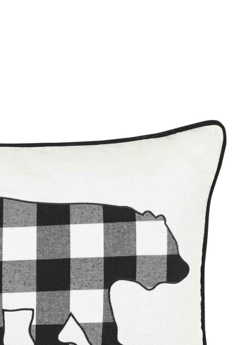 Winter Morning Stag Throw Pillow