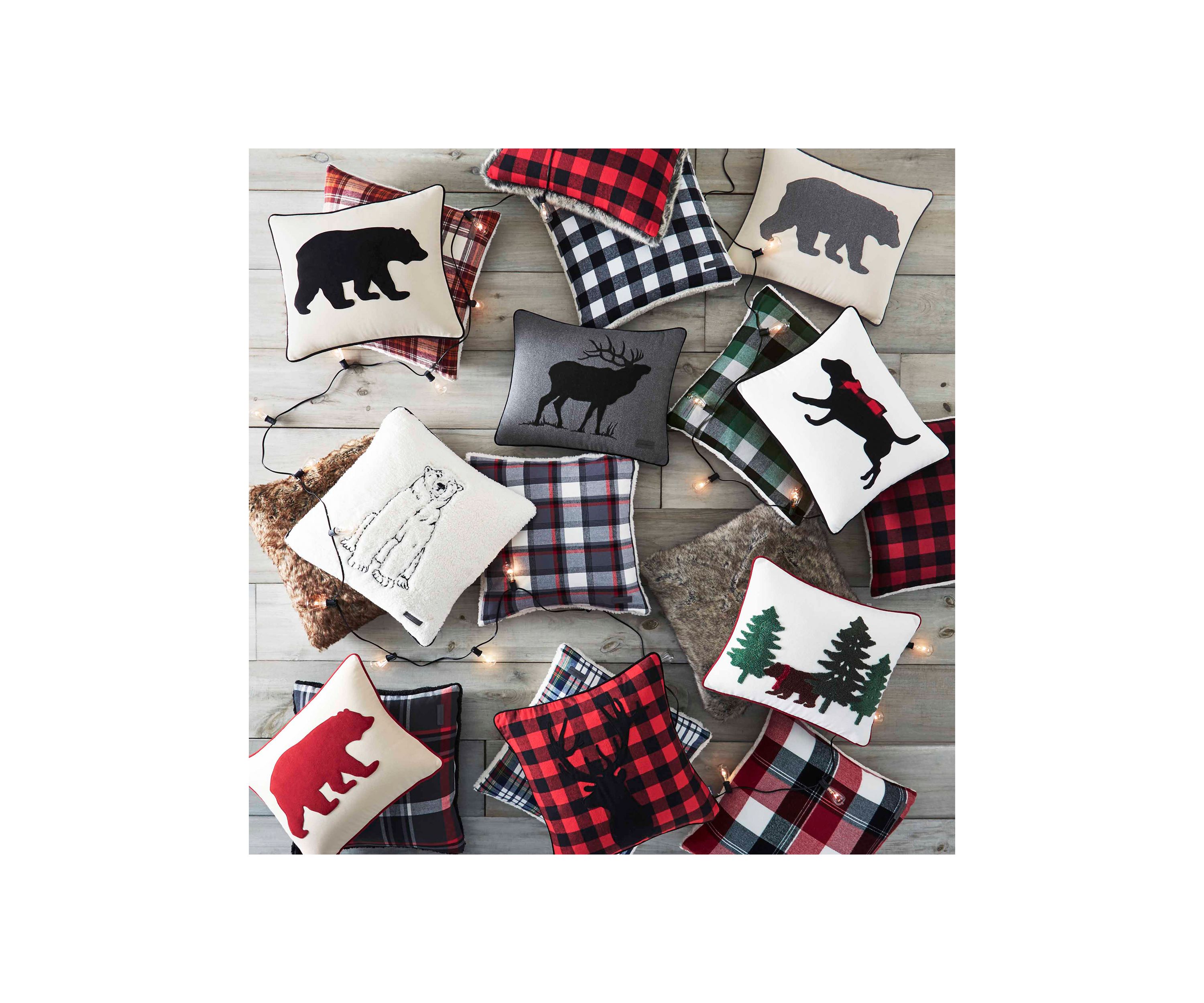 Cozy Polar Bear Throw Pillow