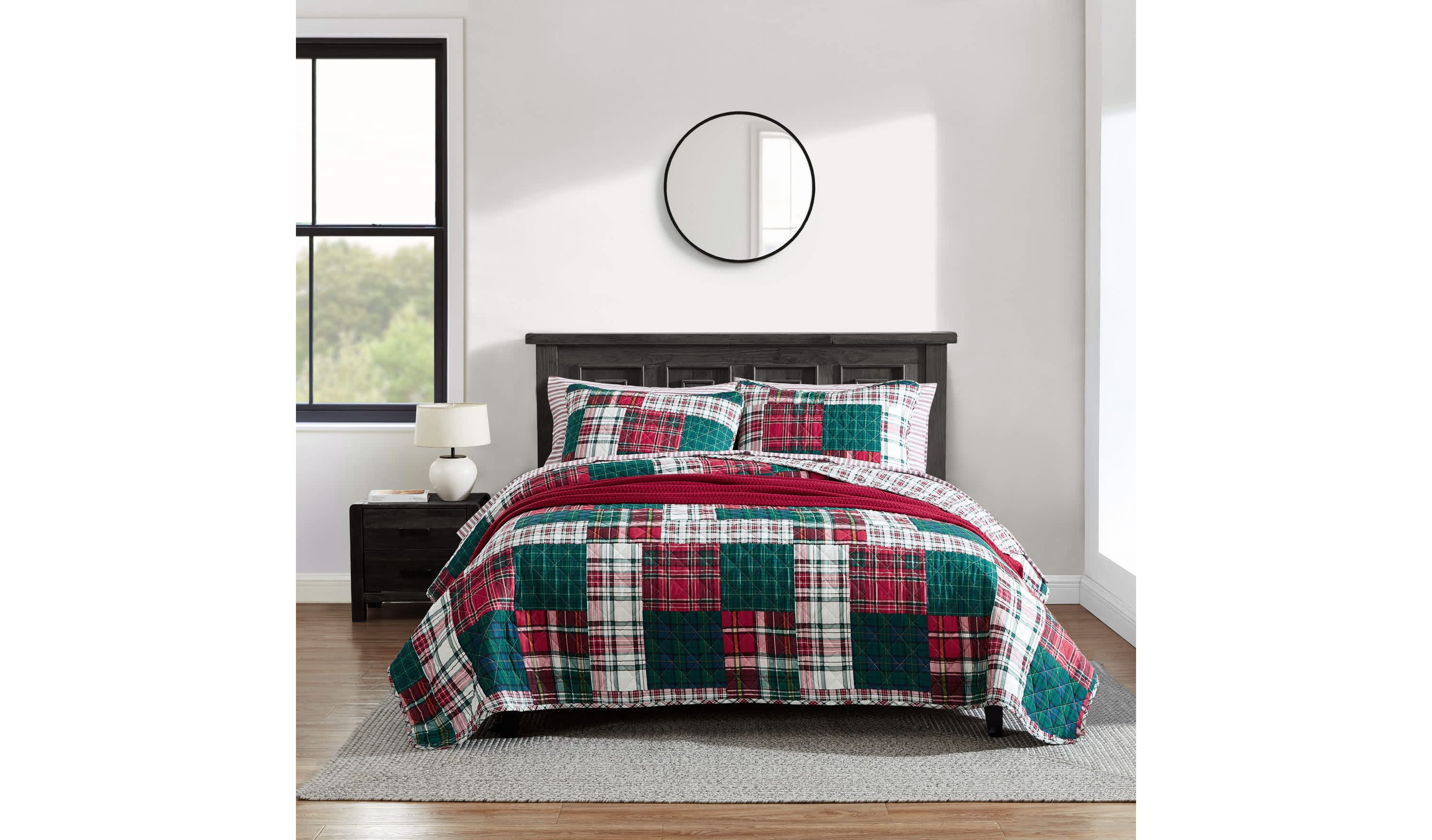 Emmet Patchwork Quilt-Sham Set