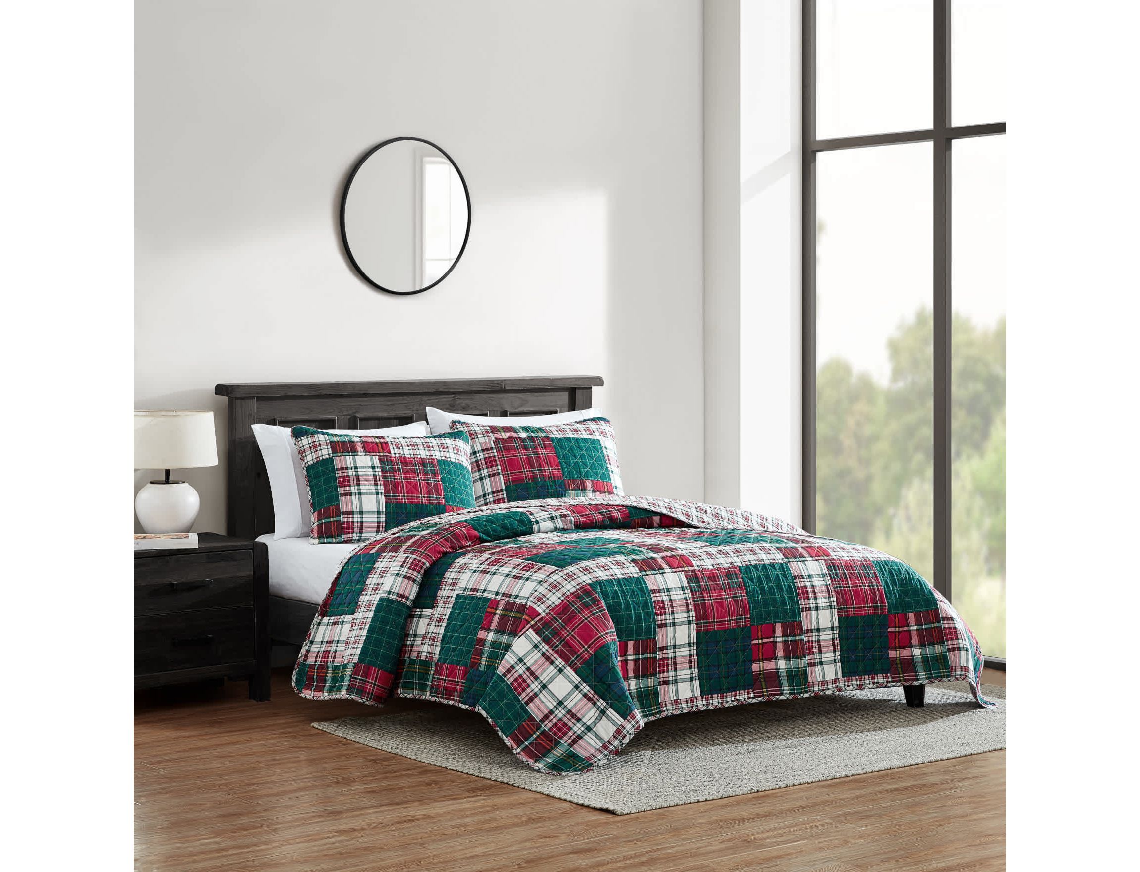Emmet Patchwork Quilt-Sham Set