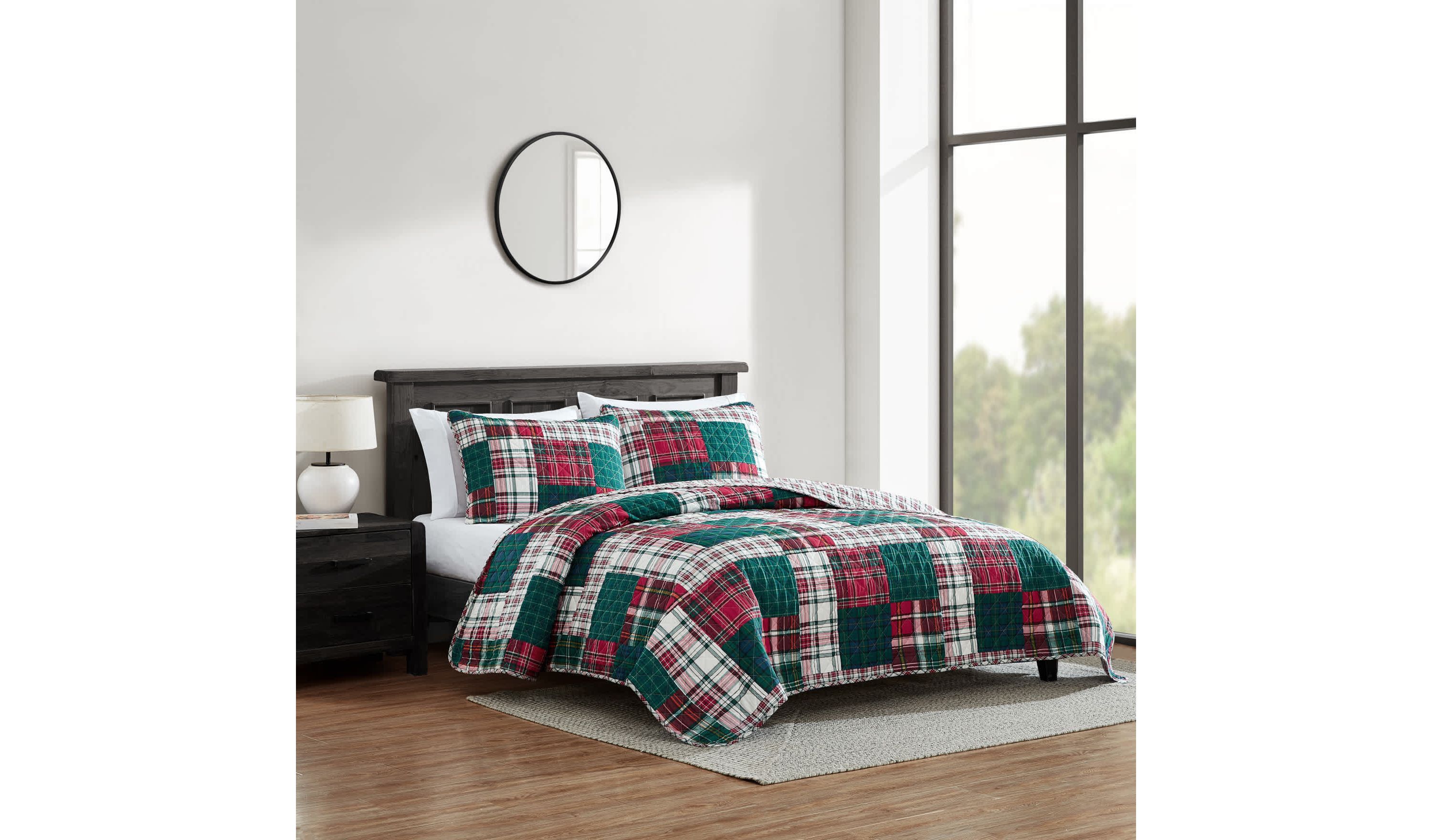 Emmet Patchwork Quilt-Sham Set