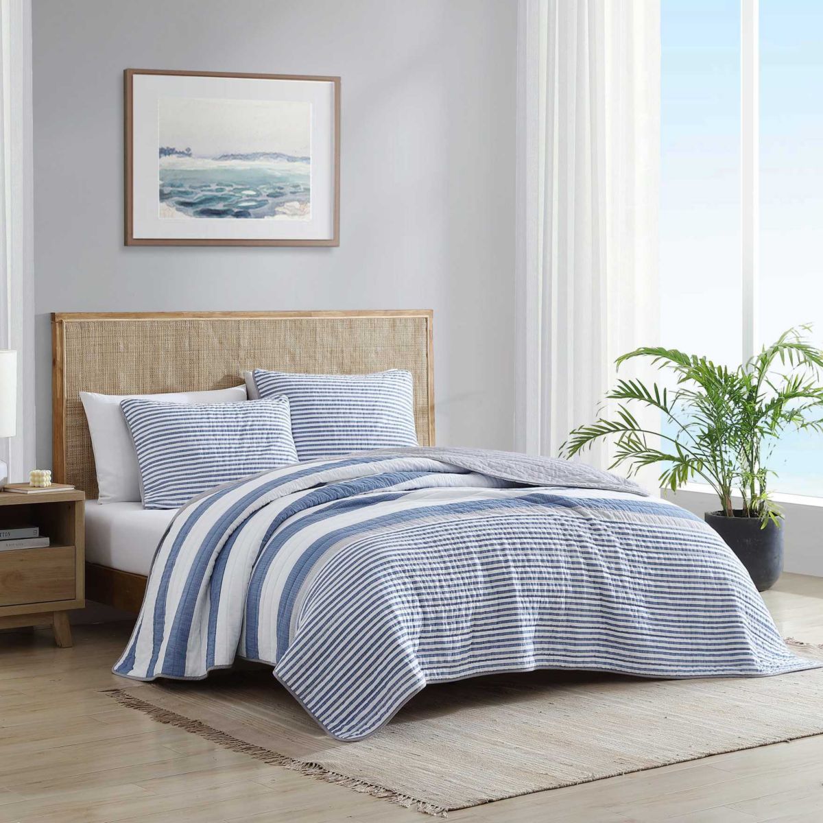 Fairwater 100% Cotton Quilt-Sham