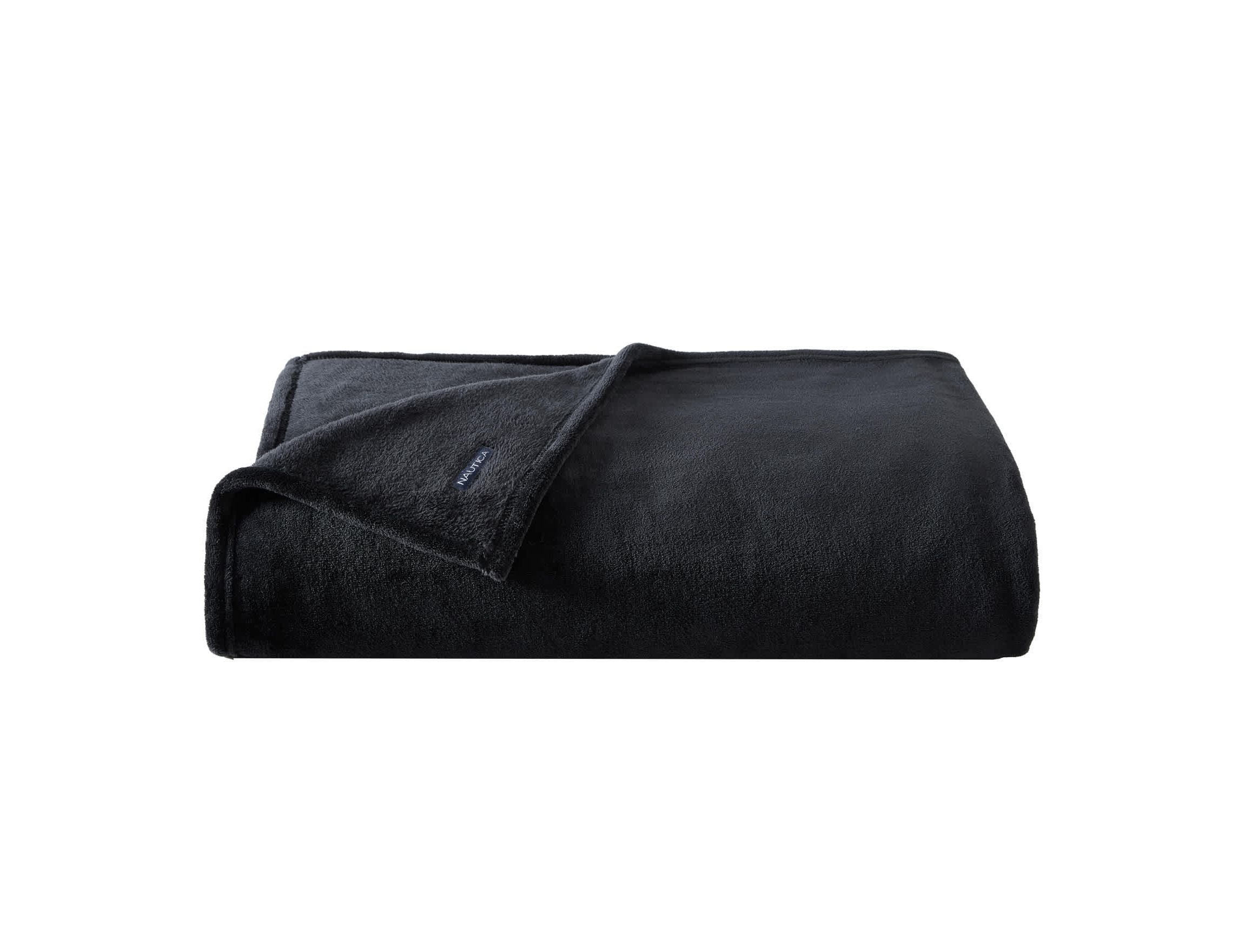 Solid Ultra Soft Plush Fleece Microfiber Blanket