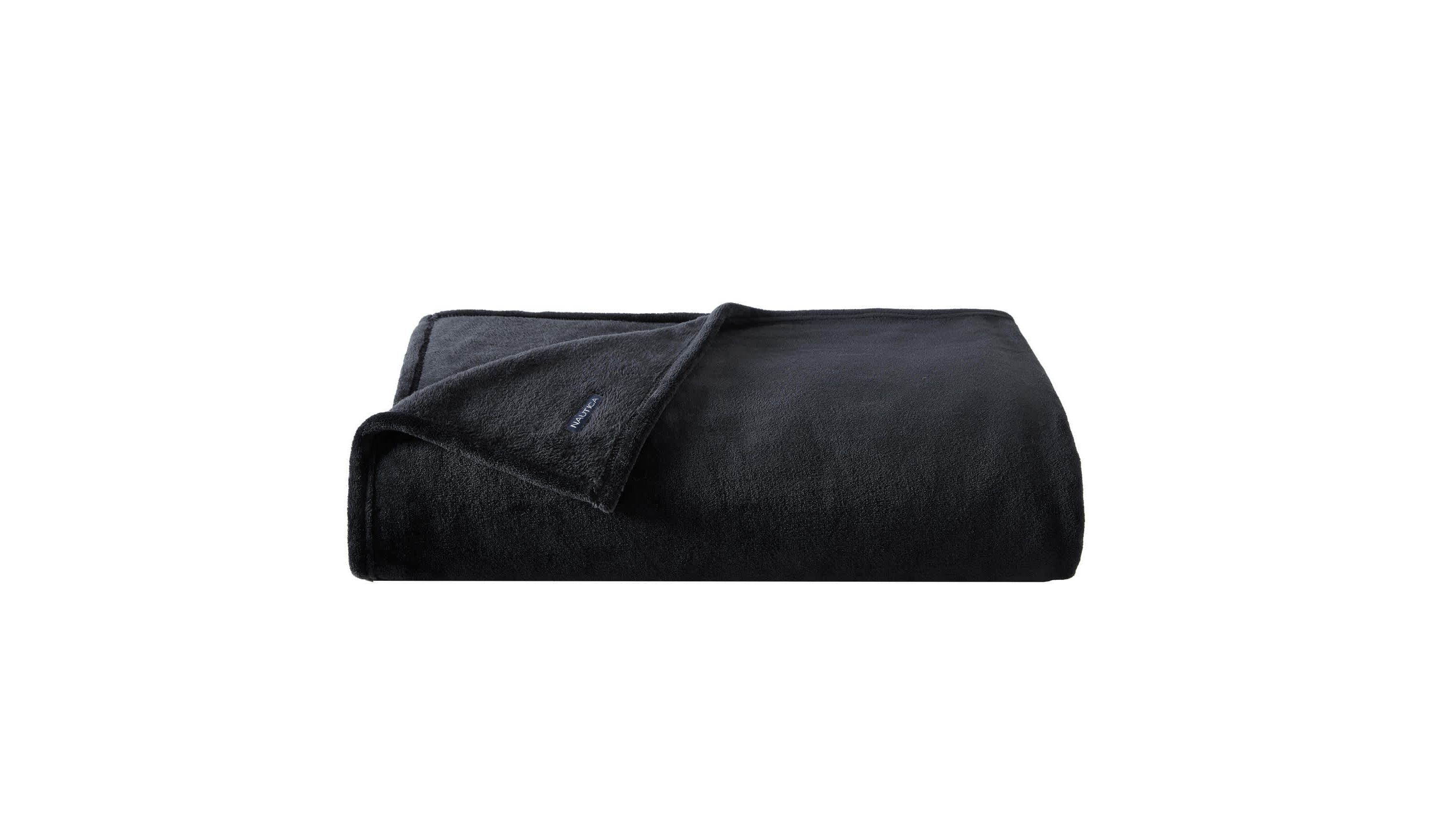 Solid Ultra Soft Plush Fleece Microfiber Blanket