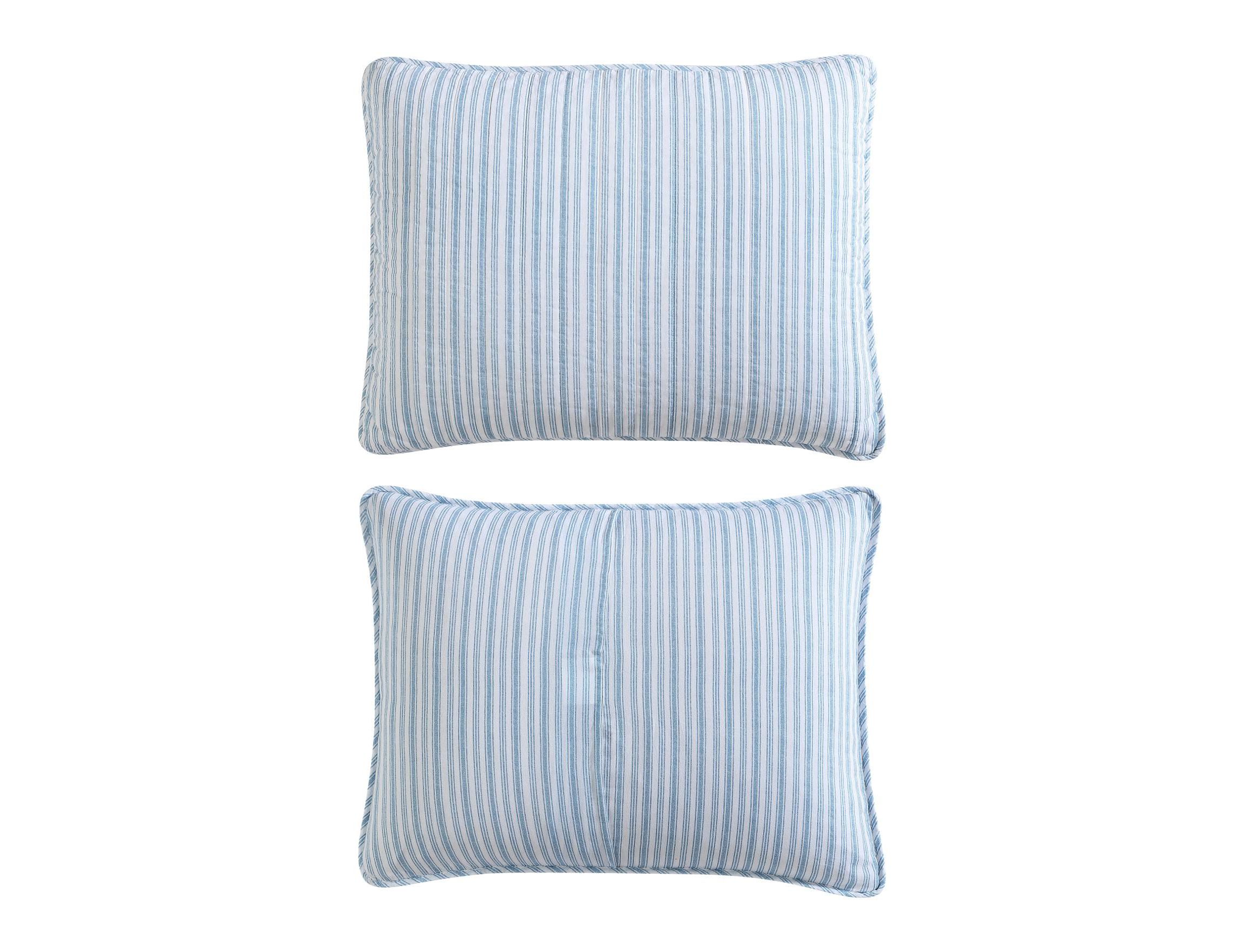 Coleridge Stripe 100% Cotton Quilt-Sham