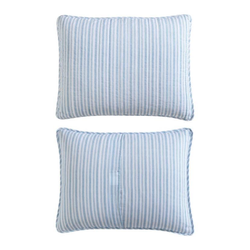 Coleridge Stripe 100% Cotton Quilt-Sham
