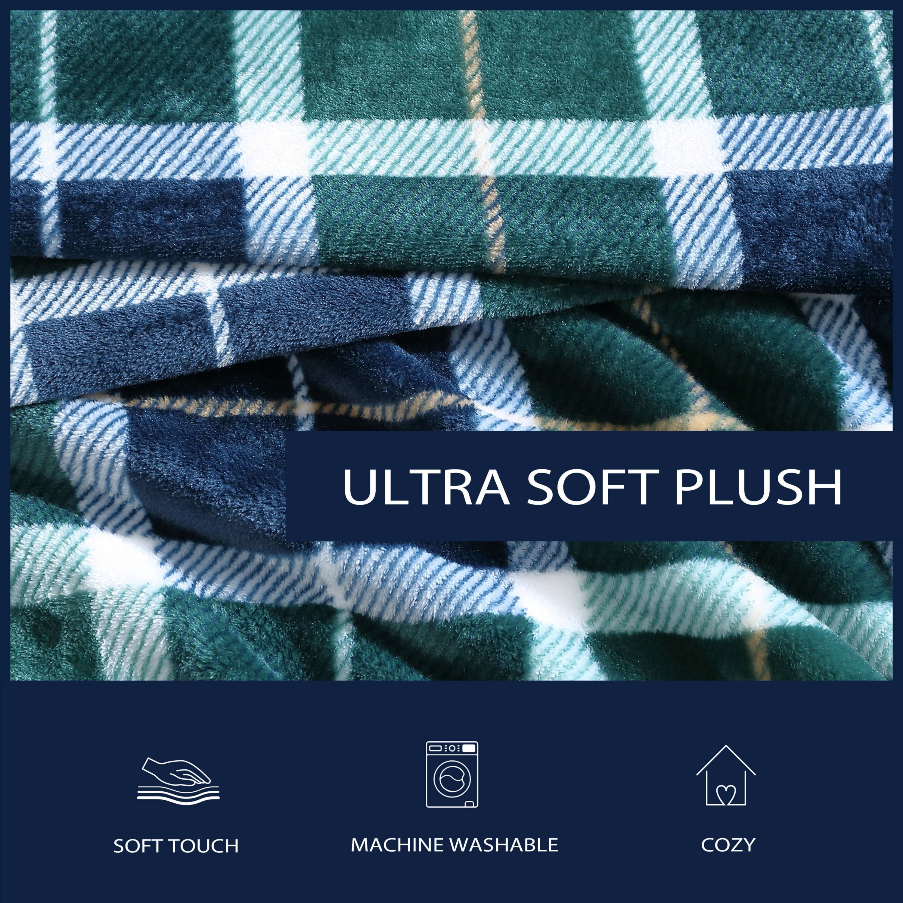 Northsail Plaid Microfiber Blanket