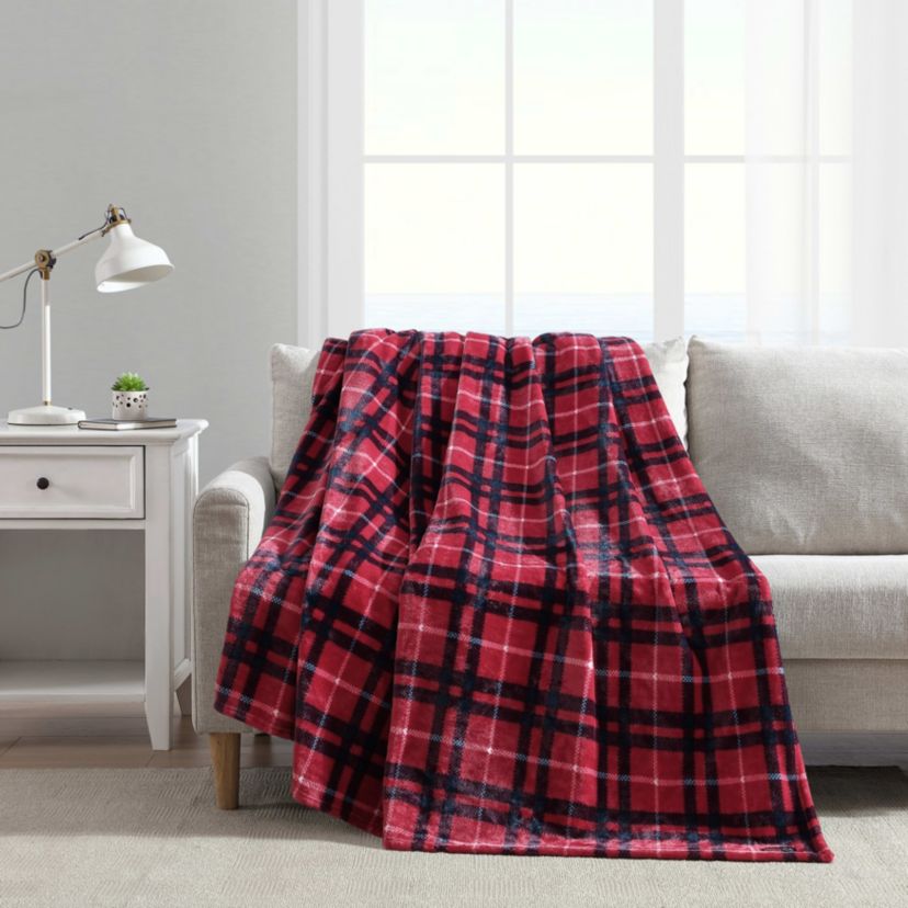 Winter Tattersall Microfiber Blanket