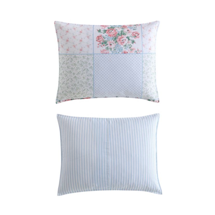 Hope Patchwork 100% Cotton Duvet Cover Bonus Set